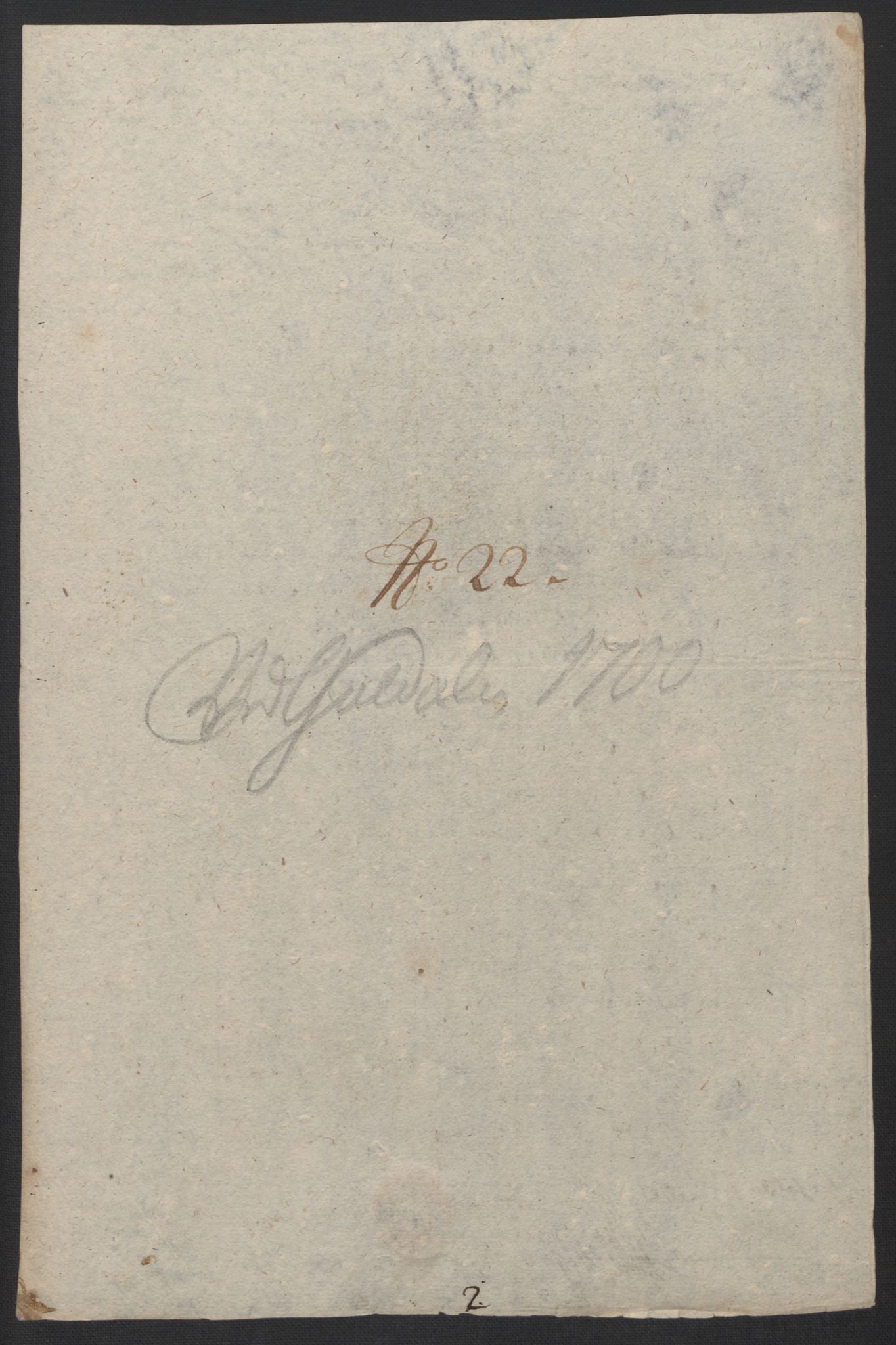 Rentekammeret inntil 1814, Reviderte regnskaper, Fogderegnskap, AV/RA-EA-4092/R60/L3950: Fogderegnskap Orkdal og Gauldal, 1700, p. 404