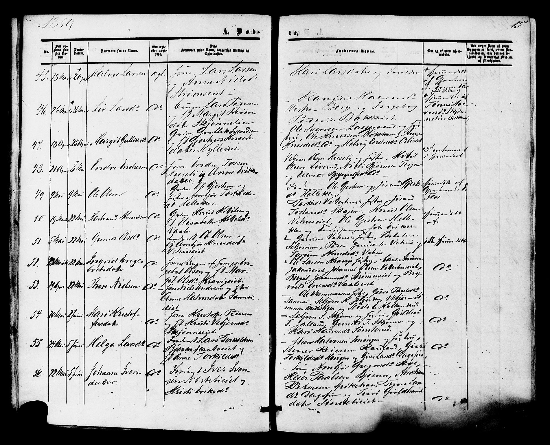 Nore kirkebøker, AV/SAKO-A-238/F/Fa/L0003: Parish register (official) no. I 3, 1858-1866, p. 15