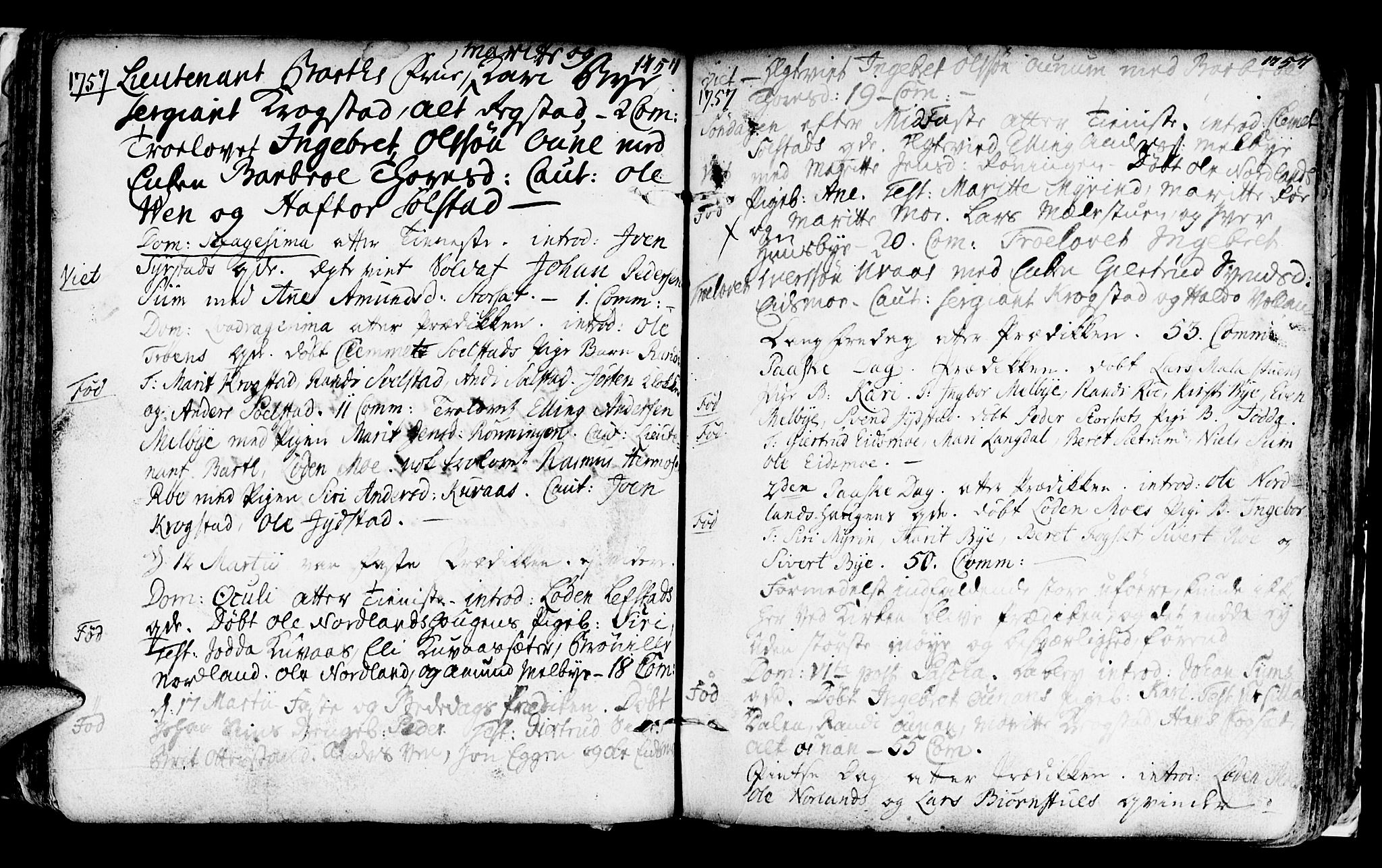 Ministerialprotokoller, klokkerbøker og fødselsregistre - Sør-Trøndelag, SAT/A-1456/667/L0793: Parish register (official) no. 667A01, 1742-1790