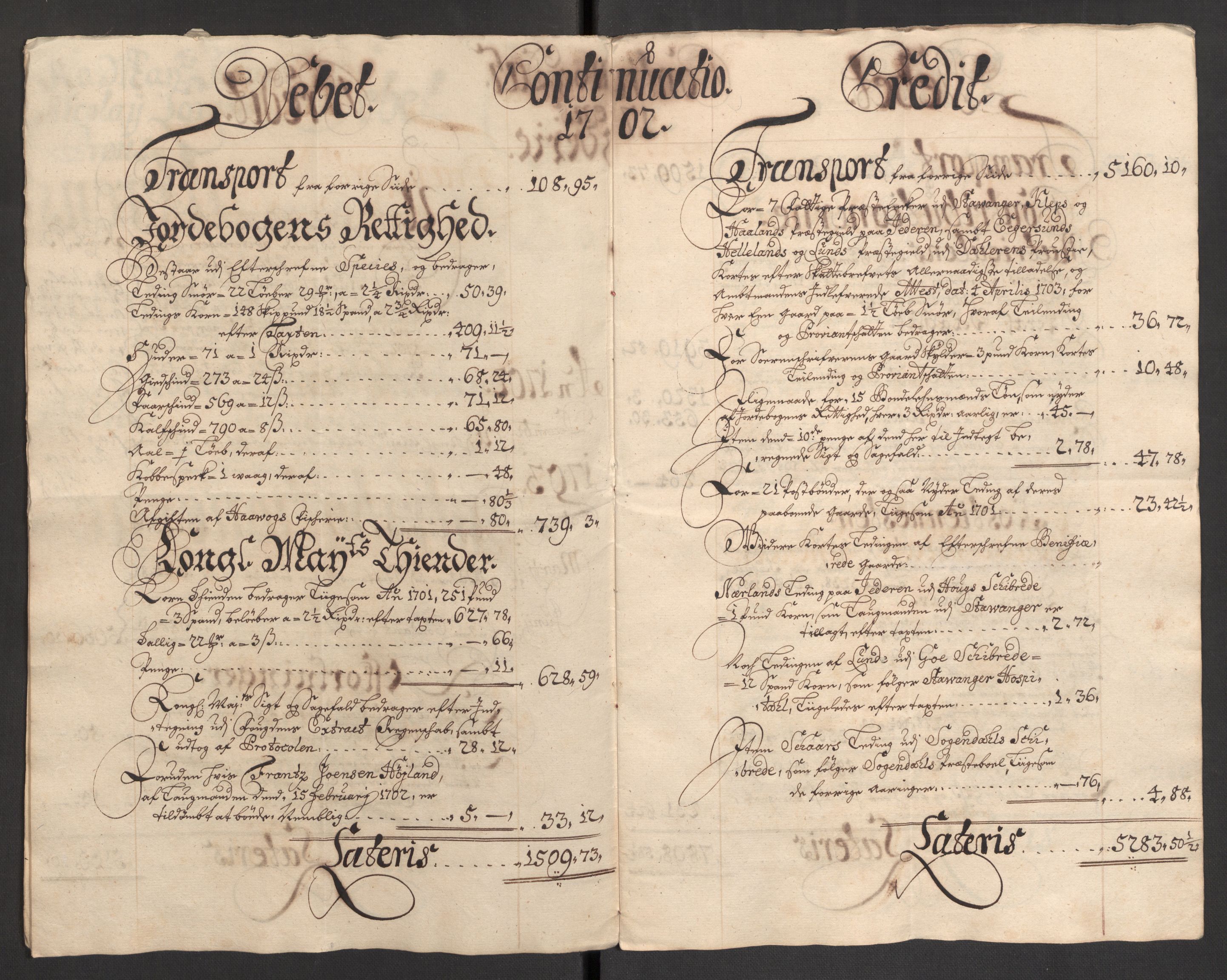 Rentekammeret inntil 1814, Reviderte regnskaper, Fogderegnskap, AV/RA-EA-4092/R46/L2731: Fogderegnskap Jæren og Dalane, 1700-1702, p. 324