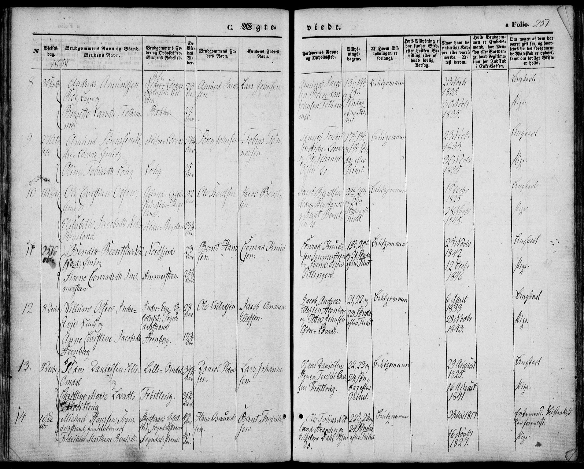Sokndal sokneprestkontor, SAST/A-101808: Parish register (official) no. A 9, 1857-1874, p. 251