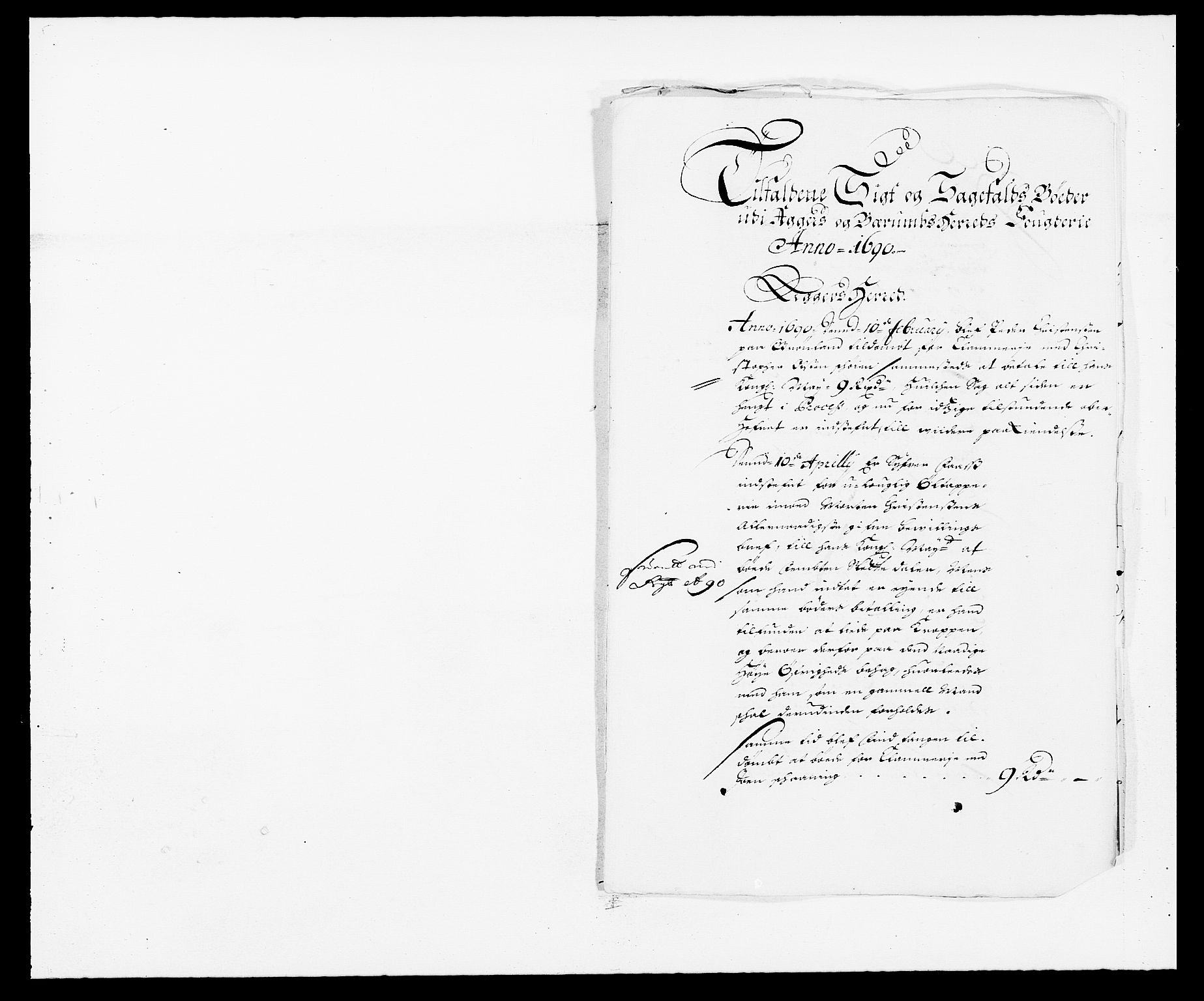 Rentekammeret inntil 1814, Reviderte regnskaper, Fogderegnskap, RA/EA-4092/R08/L0423: Fogderegnskap Aker, 1687-1689, p. 194