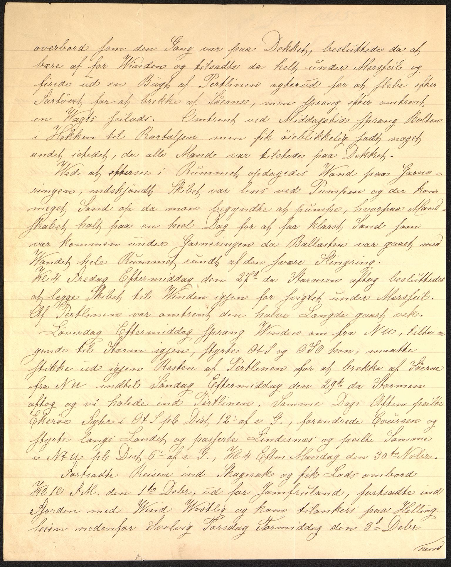 Pa 63 - Østlandske skibsassuranceforening, VEMU/A-1079/G/Ga/L0018/0007: Havaridokumenter / Leif, Jarl, Insulan, Norrøna, Nordstjernen, 1885, p. 3