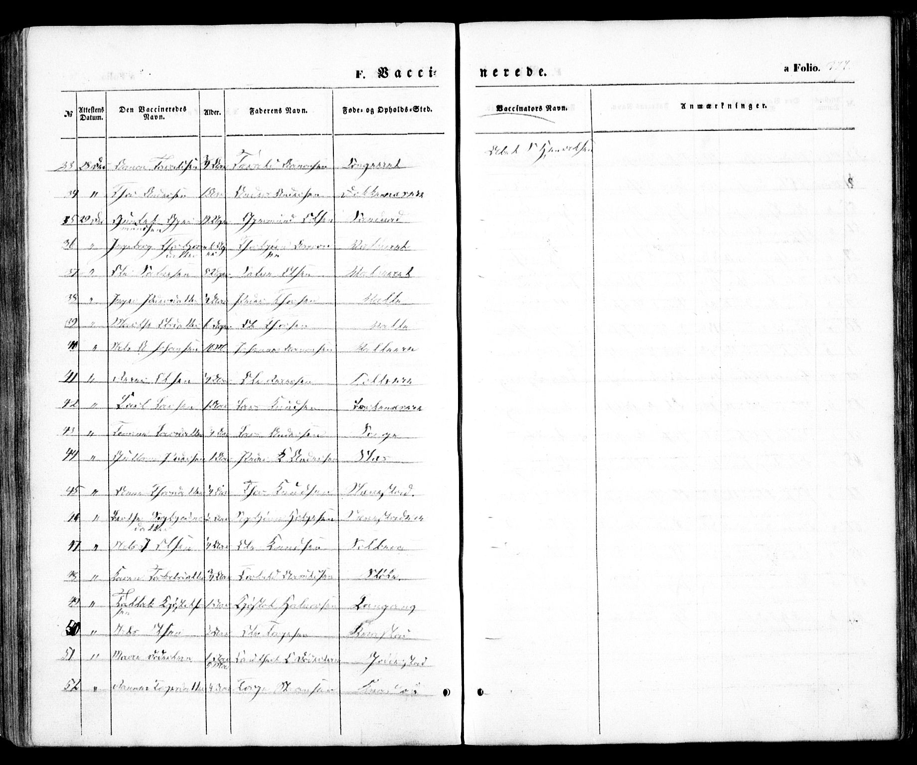 Holt sokneprestkontor, AV/SAK-1111-0021/F/Fa/L0008: Parish register (official) no. A 8, 1849-1860, p. 377