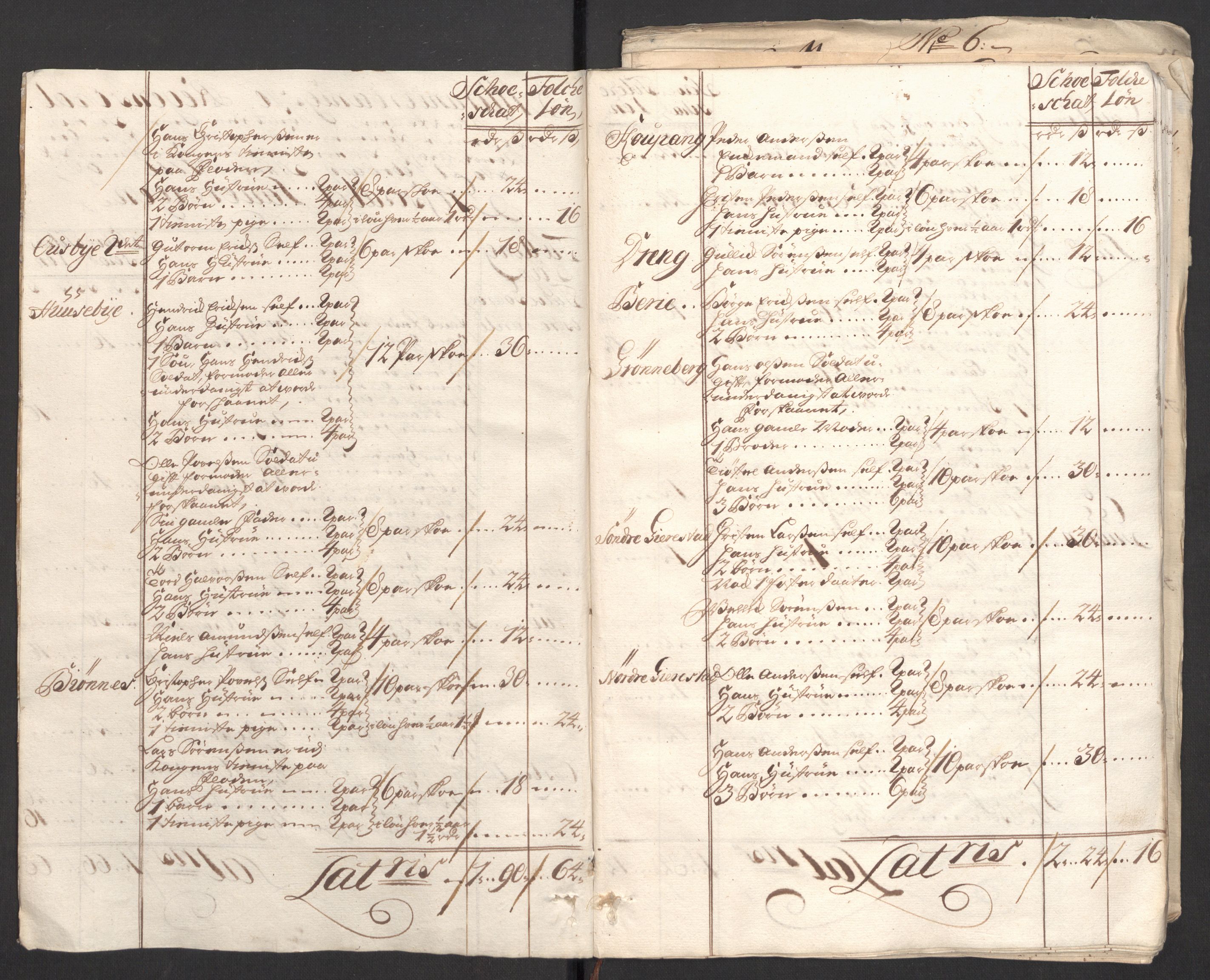 Rentekammeret inntil 1814, Reviderte regnskaper, Fogderegnskap, AV/RA-EA-4092/R33/L1982: Fogderegnskap Larvik grevskap, 1711, p. 119