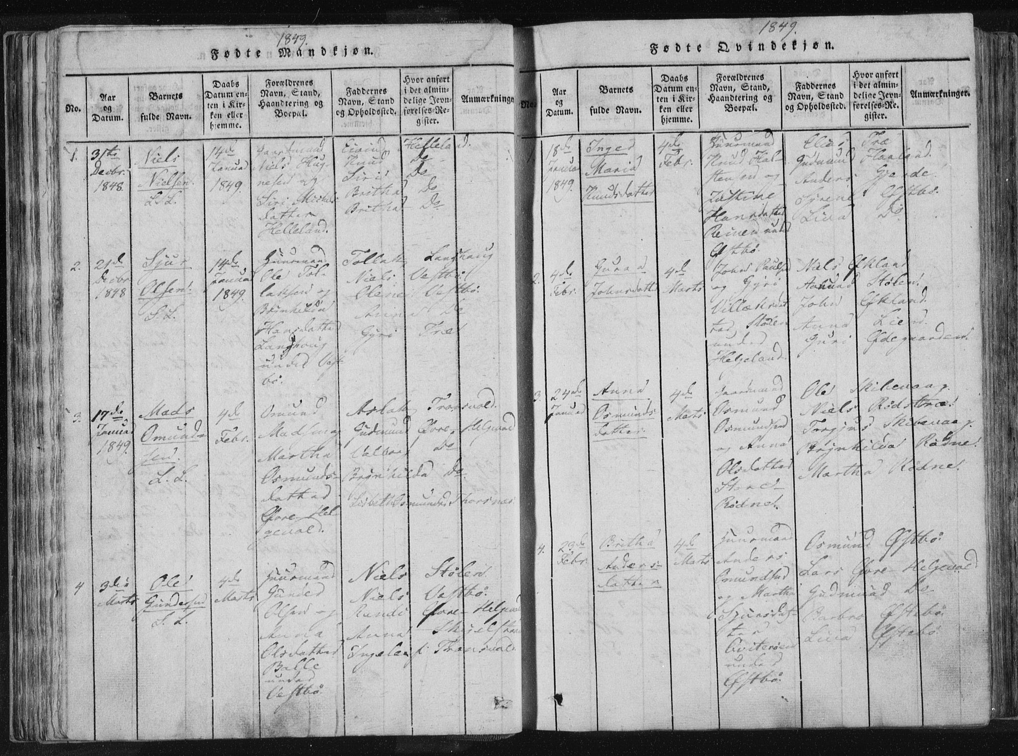 Vikedal sokneprestkontor, AV/SAST-A-101840/01/IV: Parish register (official) no. A 4, 1816-1850, p. 70