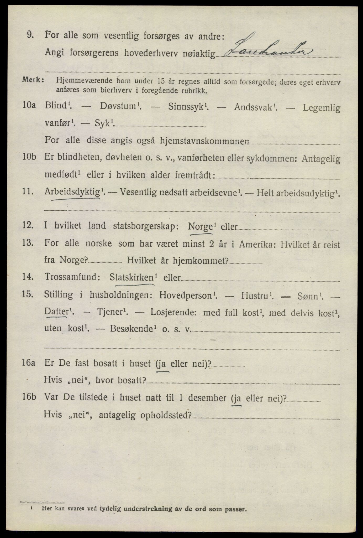 SAO, 1920 census for Hurdal, 1920, p. 3623