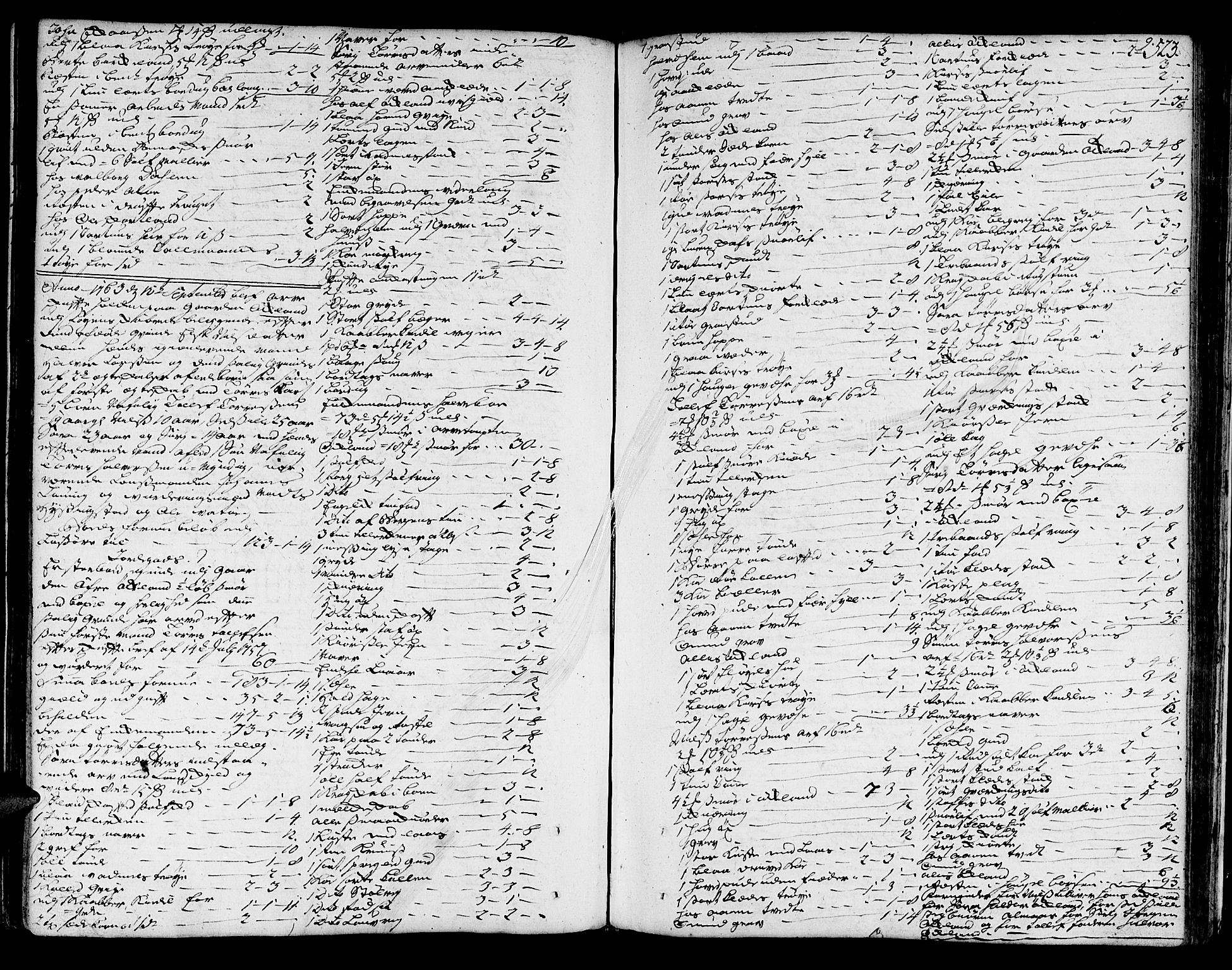 Sunnhordland sorenskrivar, SAB/A-2401/1/H/Ha/Haa/L0007: Skifteprotokollar. Register på lesesal. Fol. 901- ut, 1760-1765, p. 522b-523a