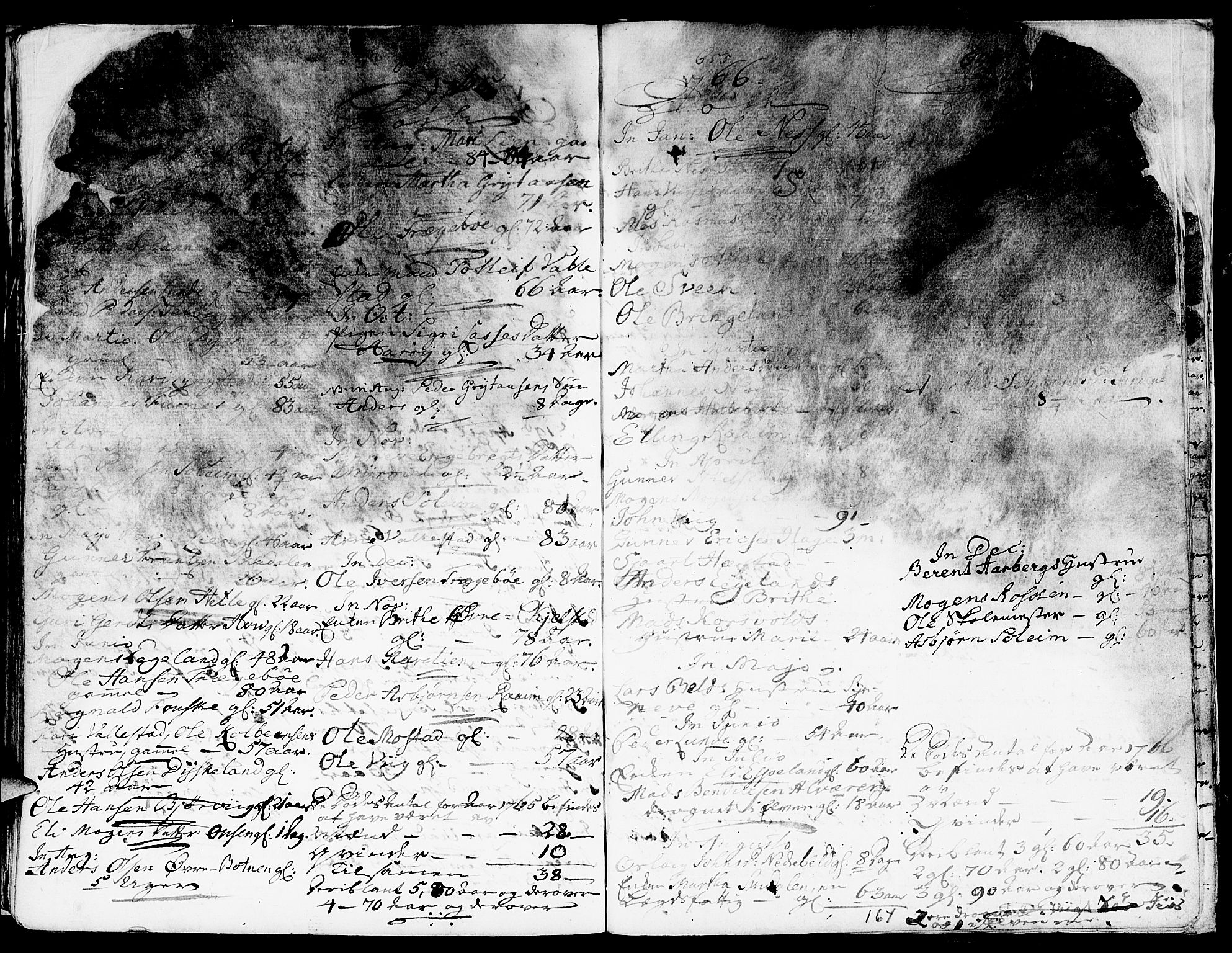 Gaular sokneprestembete, SAB/A-80001/H/Haa: Parish register (official) no. A 1, 1755-1785, p. 164