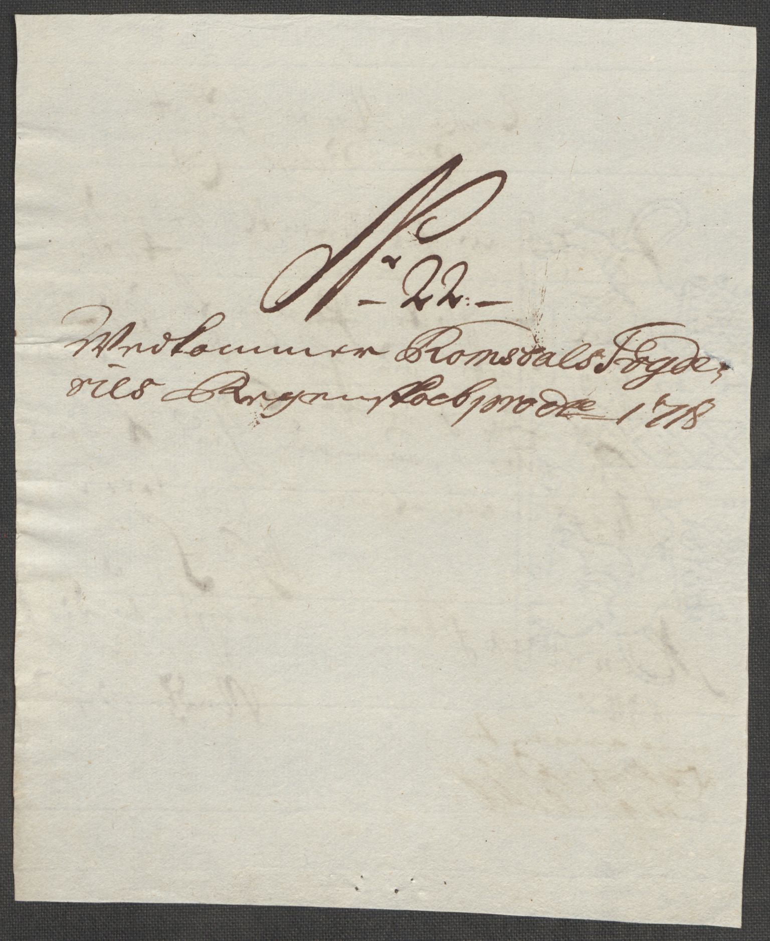 Rentekammeret inntil 1814, Reviderte regnskaper, Fogderegnskap, RA/EA-4092/R55/L3665: Fogderegnskap Romsdal, 1718, p. 168