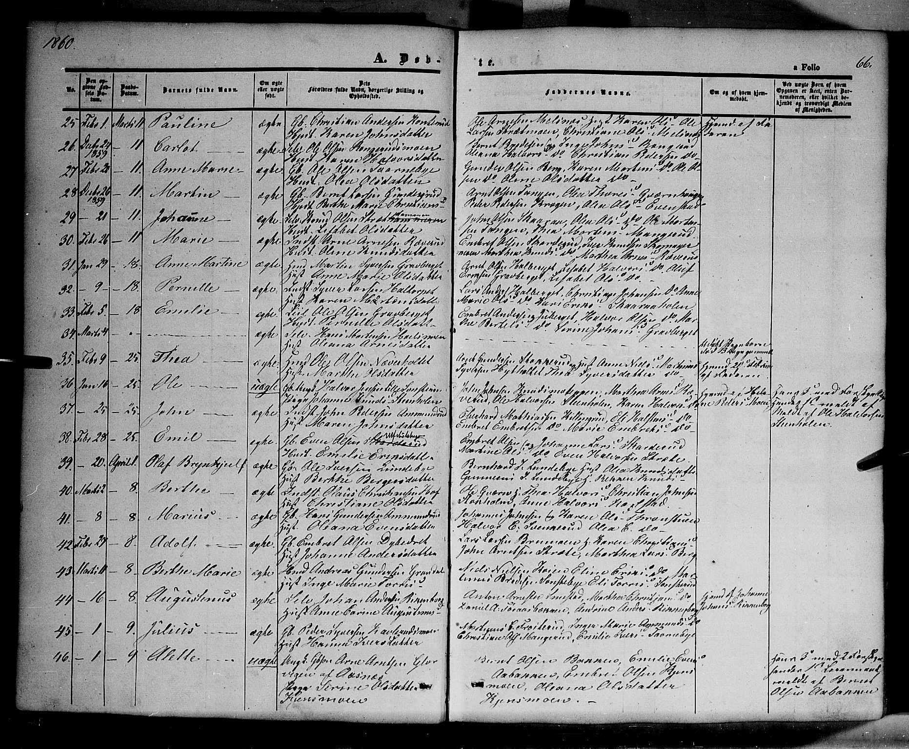 Våler prestekontor, Hedmark, AV/SAH-PREST-040/H/Ha/Haa/L0001: Parish register (official) no. 1, 1849-1878, p. 66