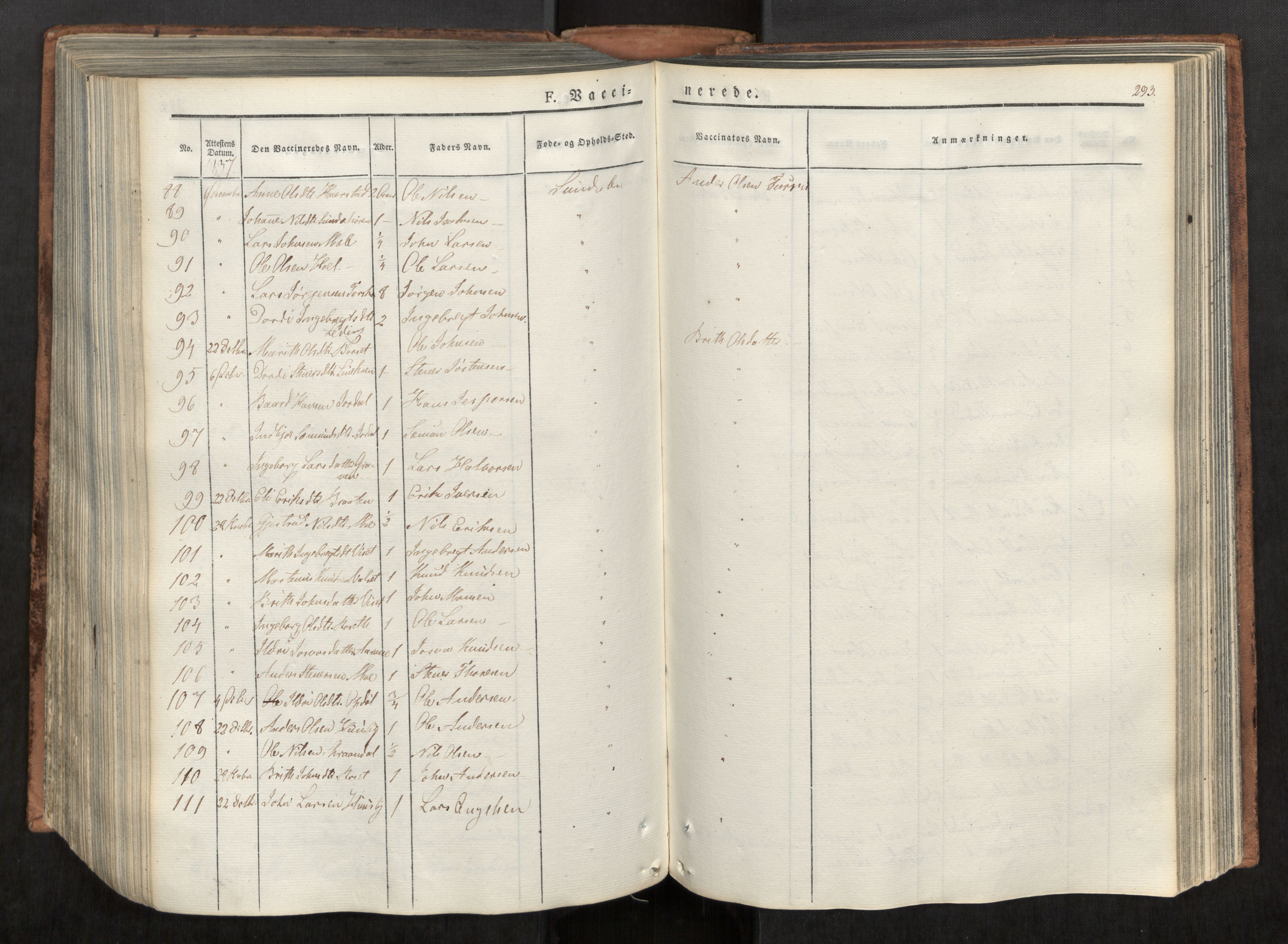 Ministerialprotokoller, klokkerbøker og fødselsregistre - Møre og Romsdal, AV/SAT-A-1454/590/L1012: Parish register (official) no. 590A04, 1832-1846, p. 293