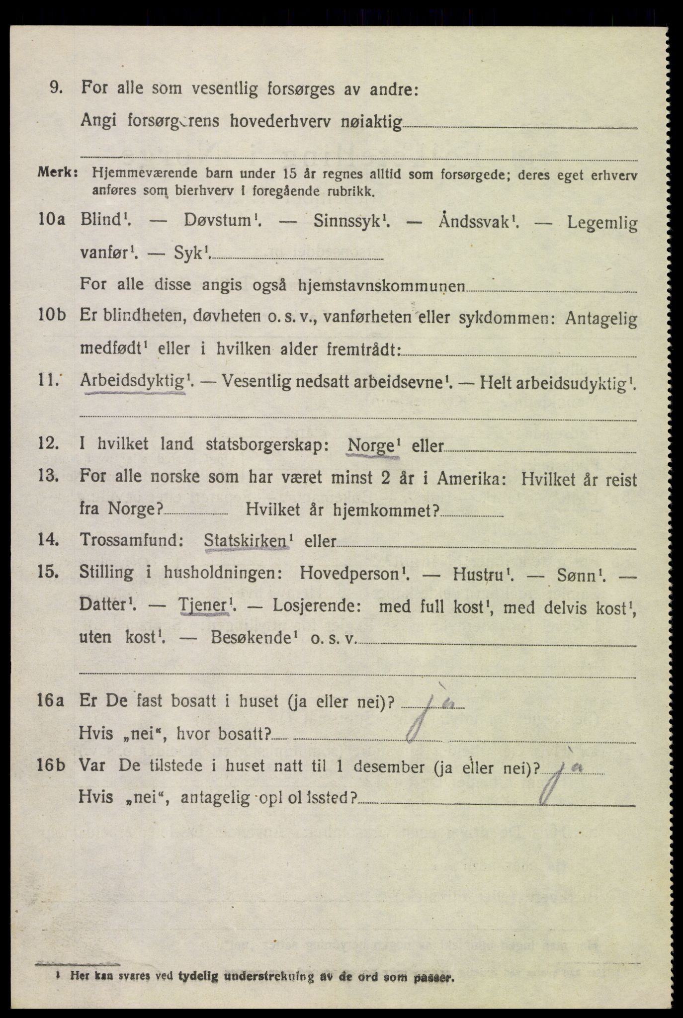 SAH, 1920 census for Vestre Gausdal, 1920, p. 3684