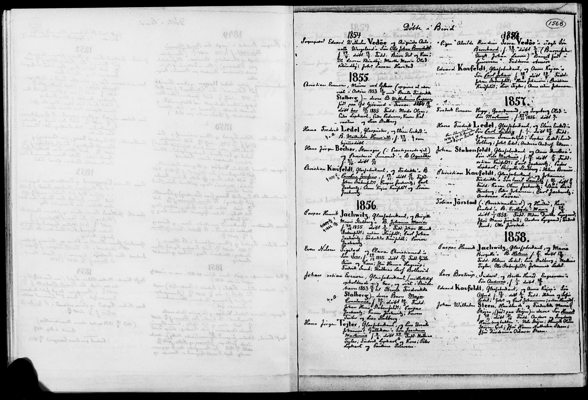 Lassens samlinger, RA/PA-0051/F/Fc: Parish register (official) no. L0081, 1730-1879, p. 156b