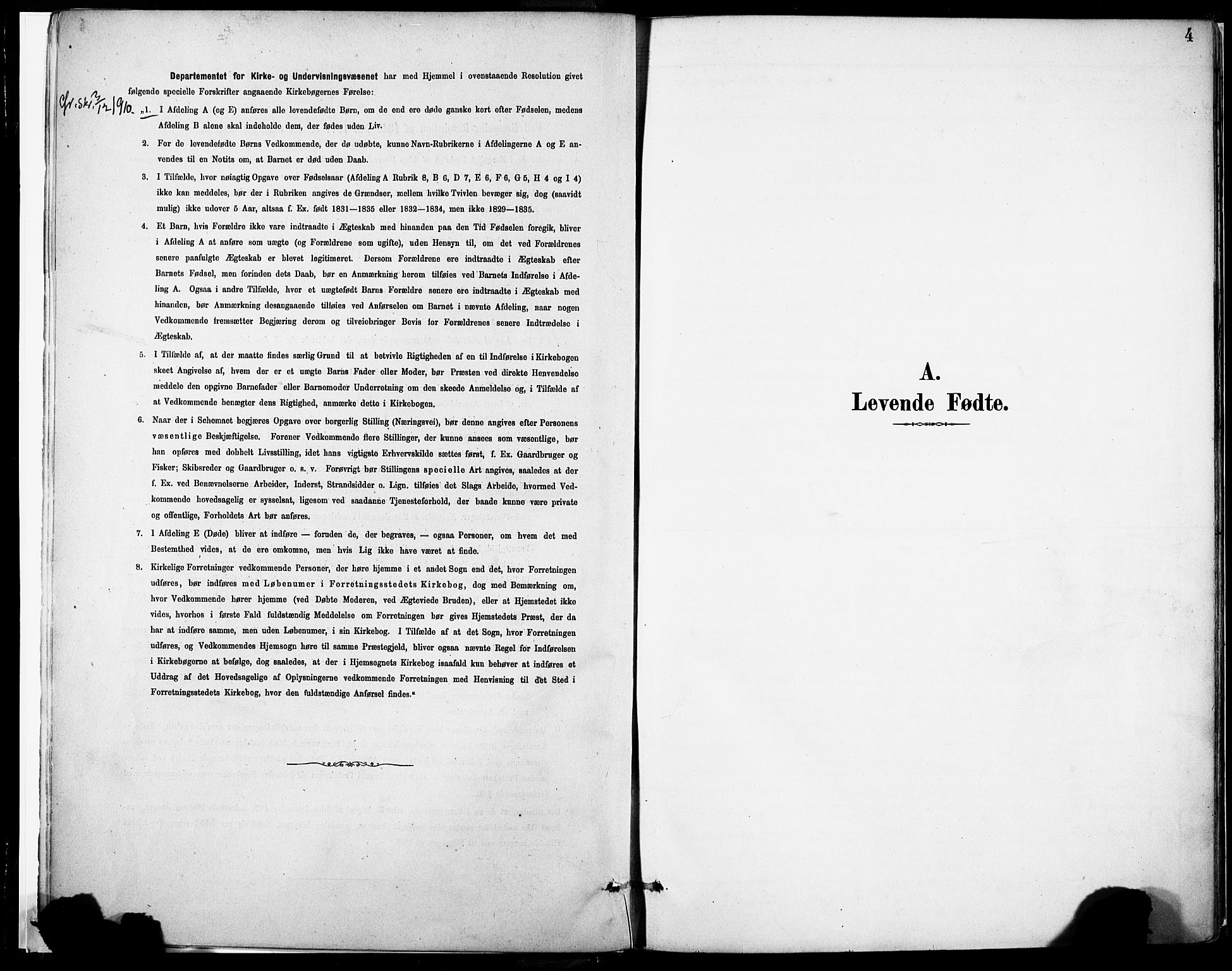 Tysnes sokneprestembete, SAB/A-78601/H/Haa: Parish register (official) no. C 1, 1887-1912, p. 4
