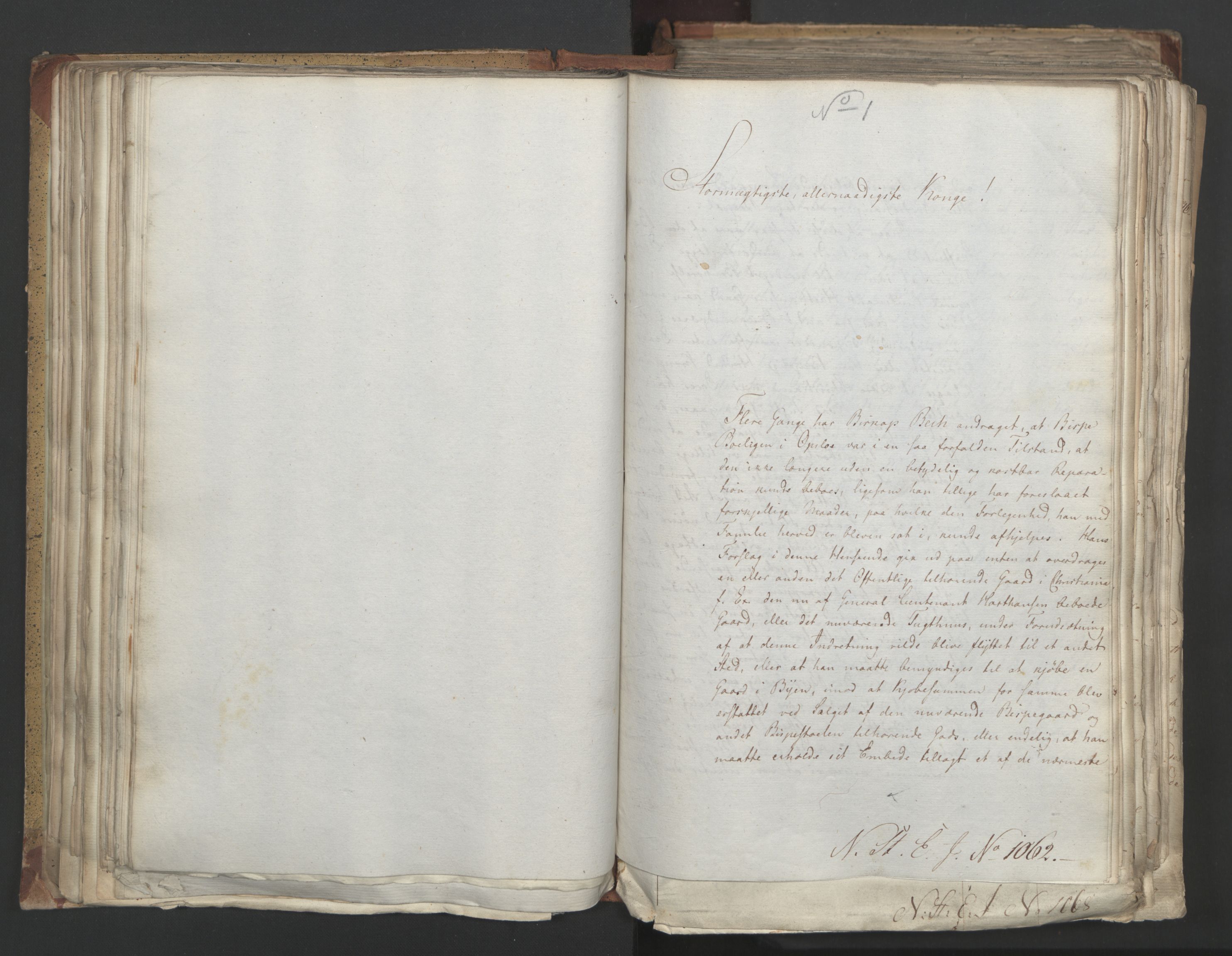 Statsrådsavdelingen i Stockholm, AV/RA-S-1003/D/Da/L0005: Regjeringsinnstillinger nr. 1000-1246, 1816, p. 135