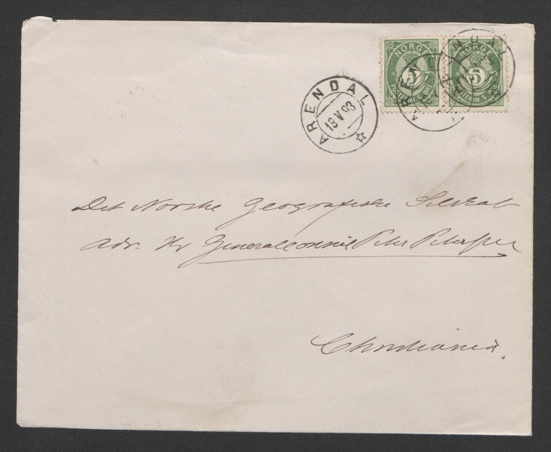 Arbeidskomitéen for Fridtjof Nansens polarekspedisjon, AV/RA-PA-0061/D/L0001/0004: Pengeinnsamlingen / Bidragslister med følgebrev, 1893, p. 10