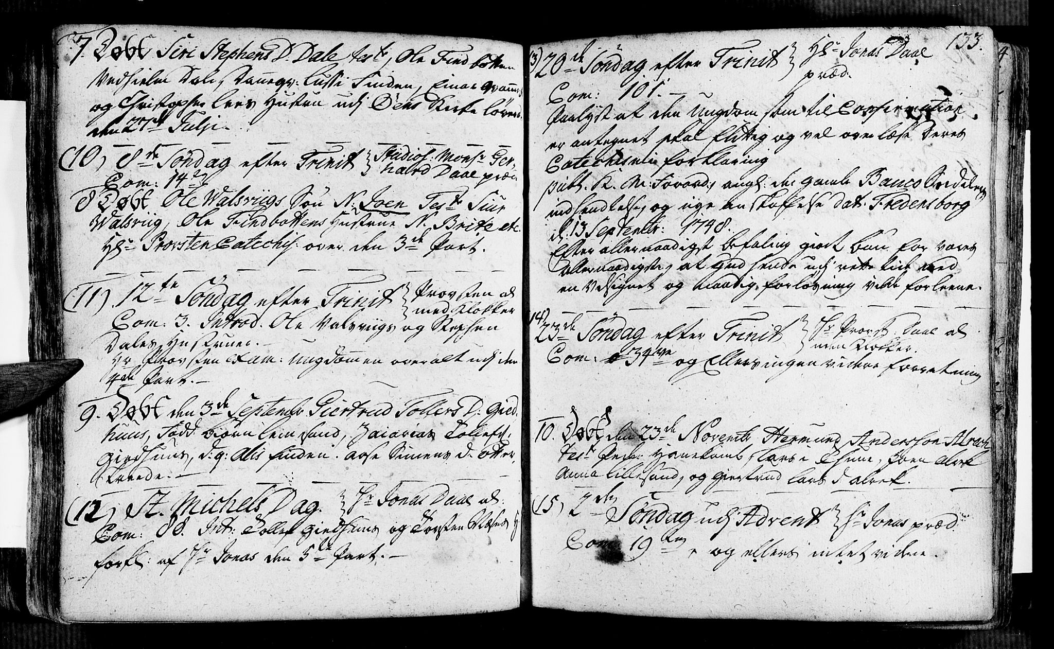 Vik sokneprestembete, AV/SAB-A-81501/H/Haa/Haaa/L0002: Parish register (official) no. A 2 / 2, 1740-1756, p. 133