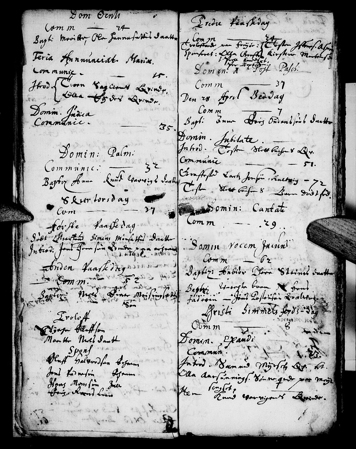 Ministerialprotokoller, klokkerbøker og fødselsregistre - Møre og Romsdal, AV/SAT-A-1454/586/L0976: Parish register (official) no. 586A02, 1664-1702