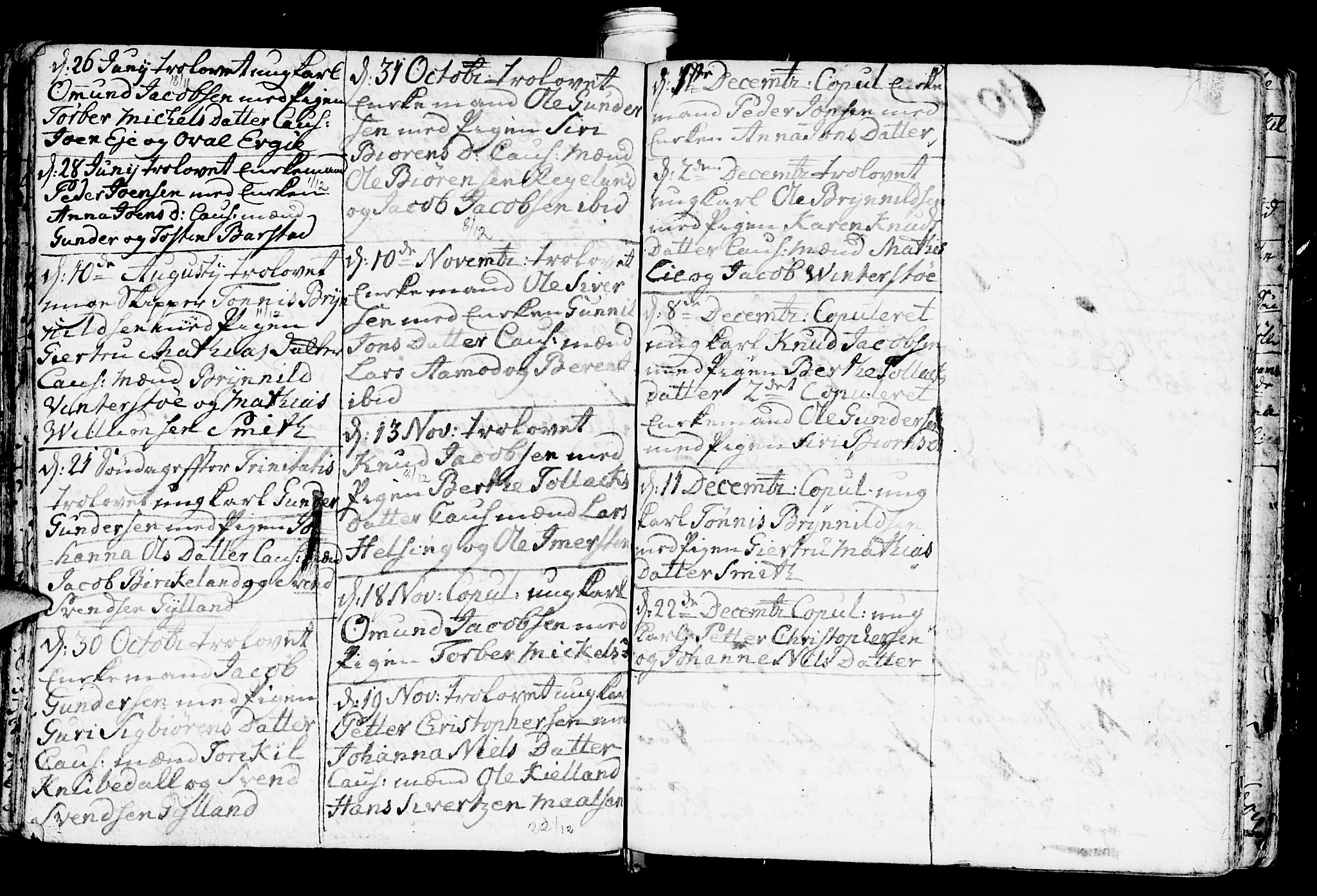 Sokndal sokneprestkontor, AV/SAST-A-101808: Parish register (official) no. A 3, 1740-1806