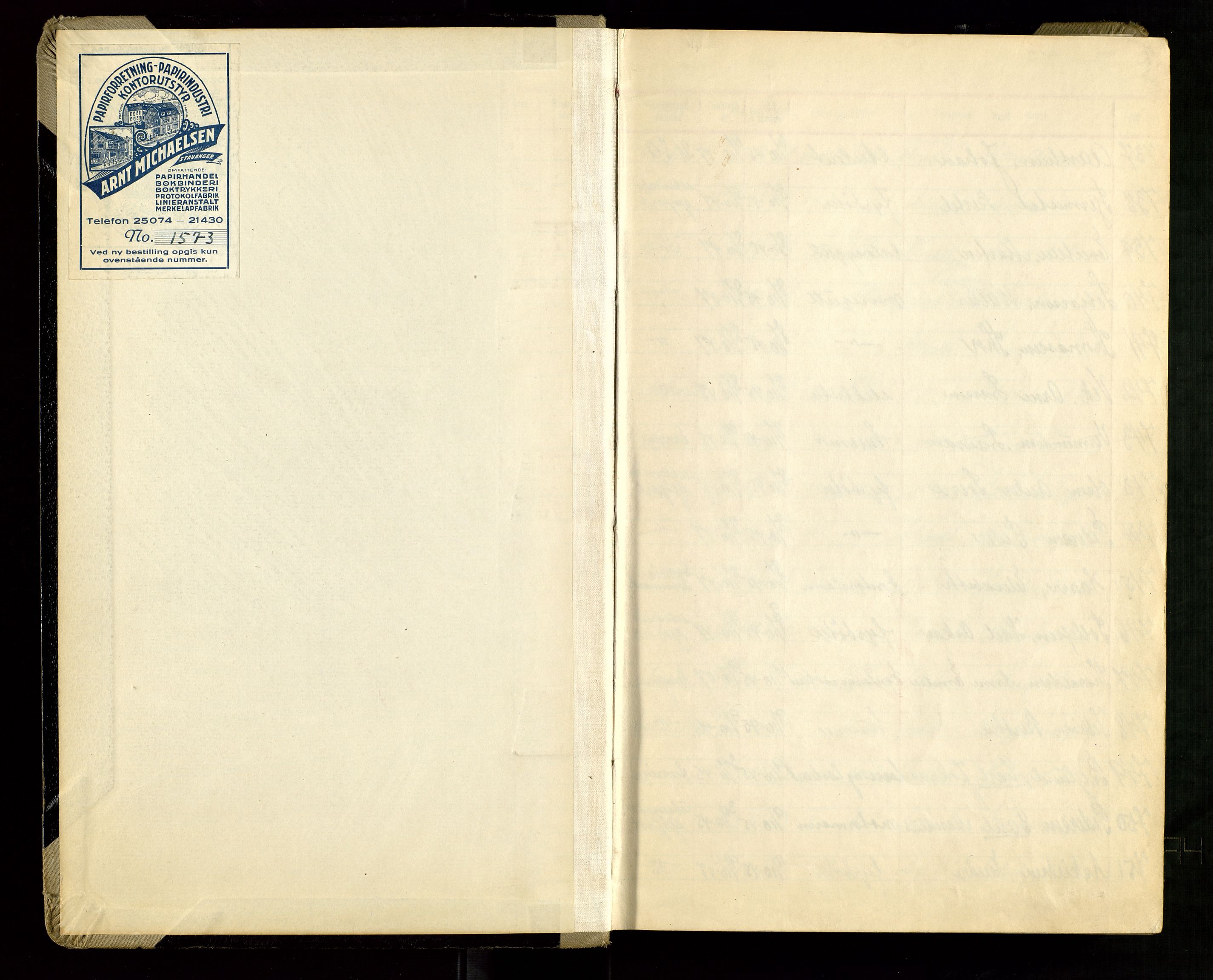 Stavanger politikammer, AV/SAST-A-100361/001/H/Hc/Hcd/Hcdb/L0003: "Passprotokoll", 1945-1947, p. 3