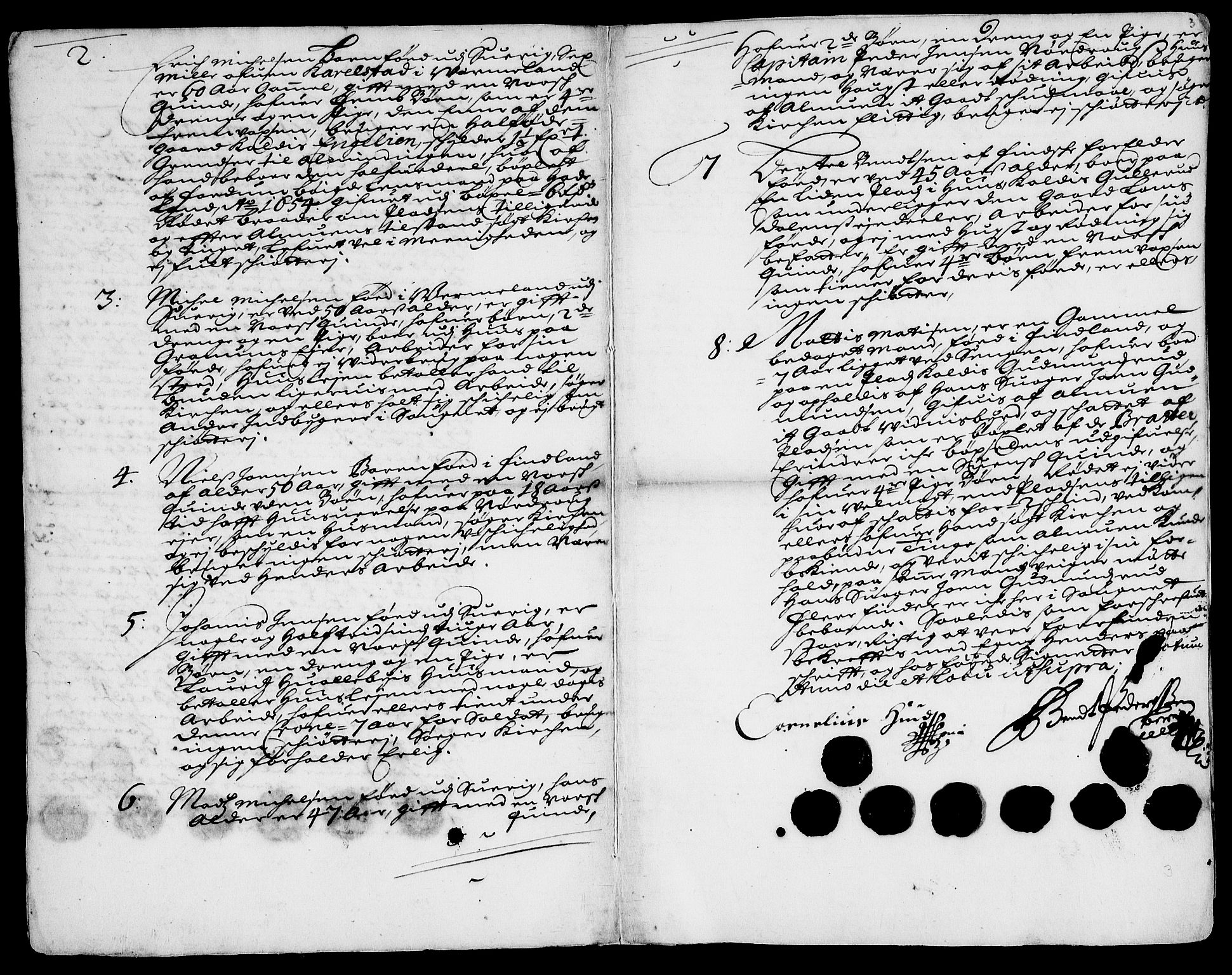 Danske Kanselli, Skapsaker, AV/RA-EA-4061/F/L0083/0002: Skap 15, pakke 125F-135 / Skap 15, pakke 125G, litra A, 1686, p. 57