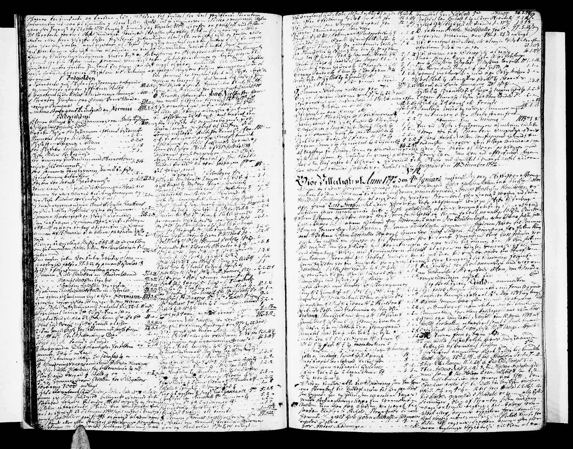 Nedre Telemark sorenskriveri, AV/SAKO-A-135/H/Hb/Hba/L0017a: Skifteprotokoll, 1792-1800, p. 18b-19a