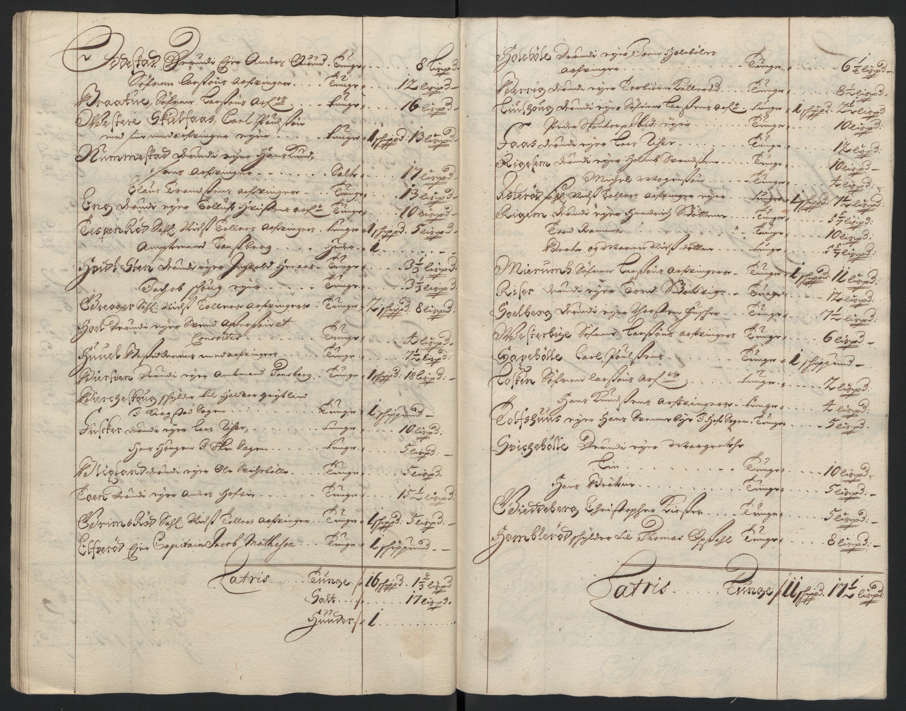 Rentekammeret inntil 1814, Reviderte regnskaper, Fogderegnskap, RA/EA-4092/R04/L0127: Fogderegnskap Moss, Onsøy, Tune, Veme og Åbygge, 1698, p. 52