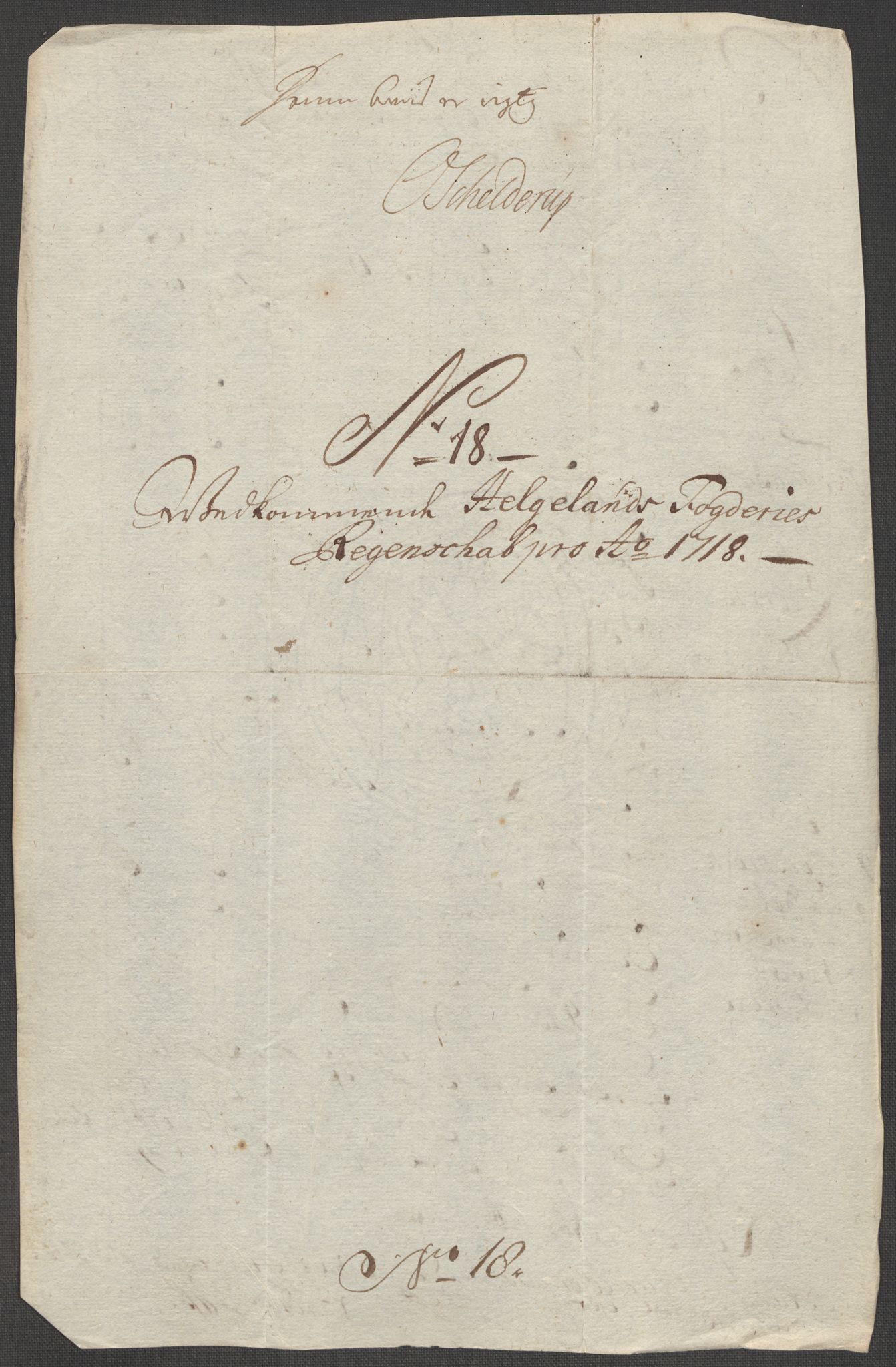 Rentekammeret inntil 1814, Reviderte regnskaper, Fogderegnskap, AV/RA-EA-4092/R65/L4516: Fogderegnskap Helgeland, 1718, p. 196