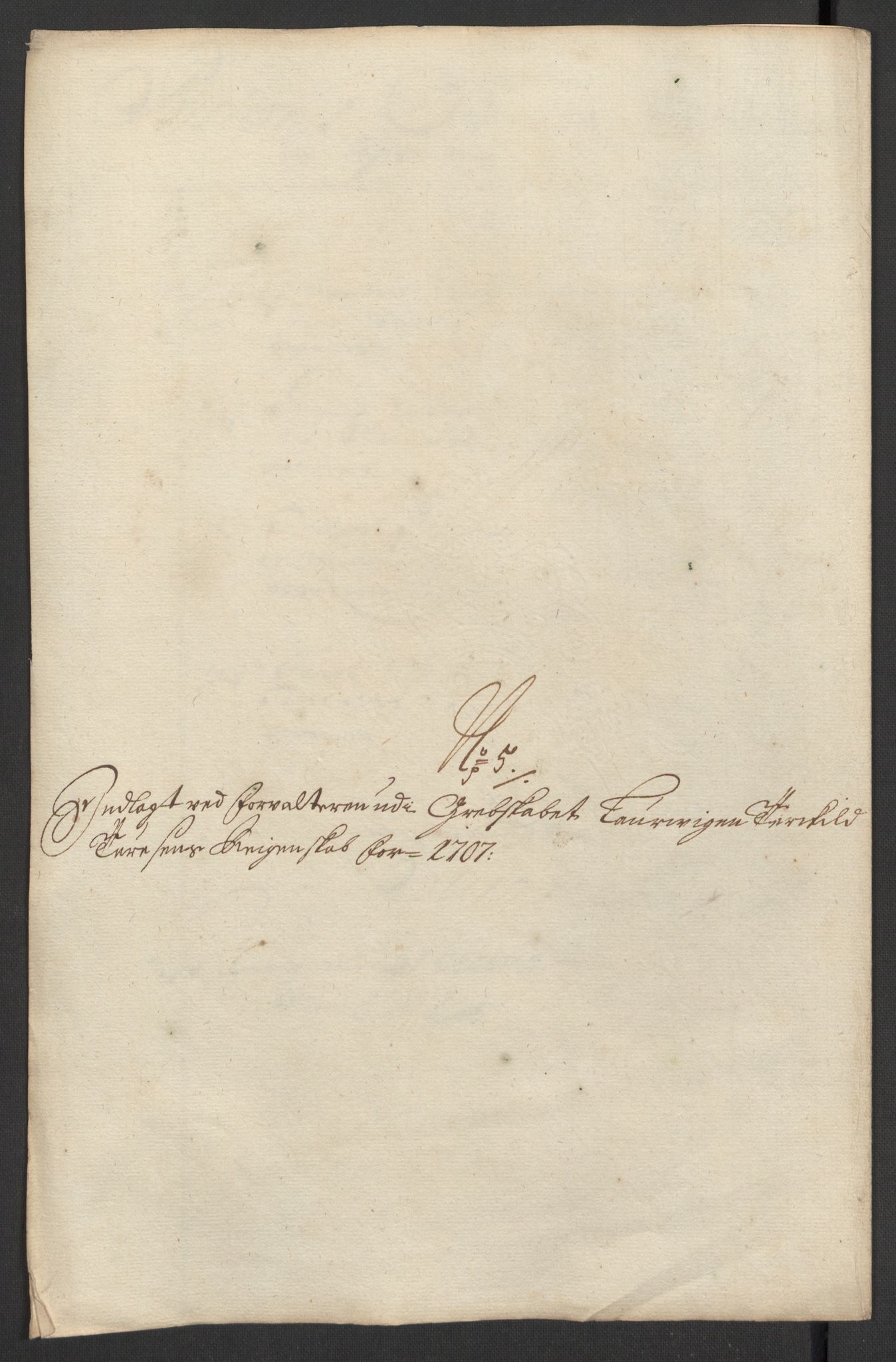 Rentekammeret inntil 1814, Reviderte regnskaper, Fogderegnskap, AV/RA-EA-4092/R33/L1980: Fogderegnskap Larvik grevskap, 1707-1708, p. 147