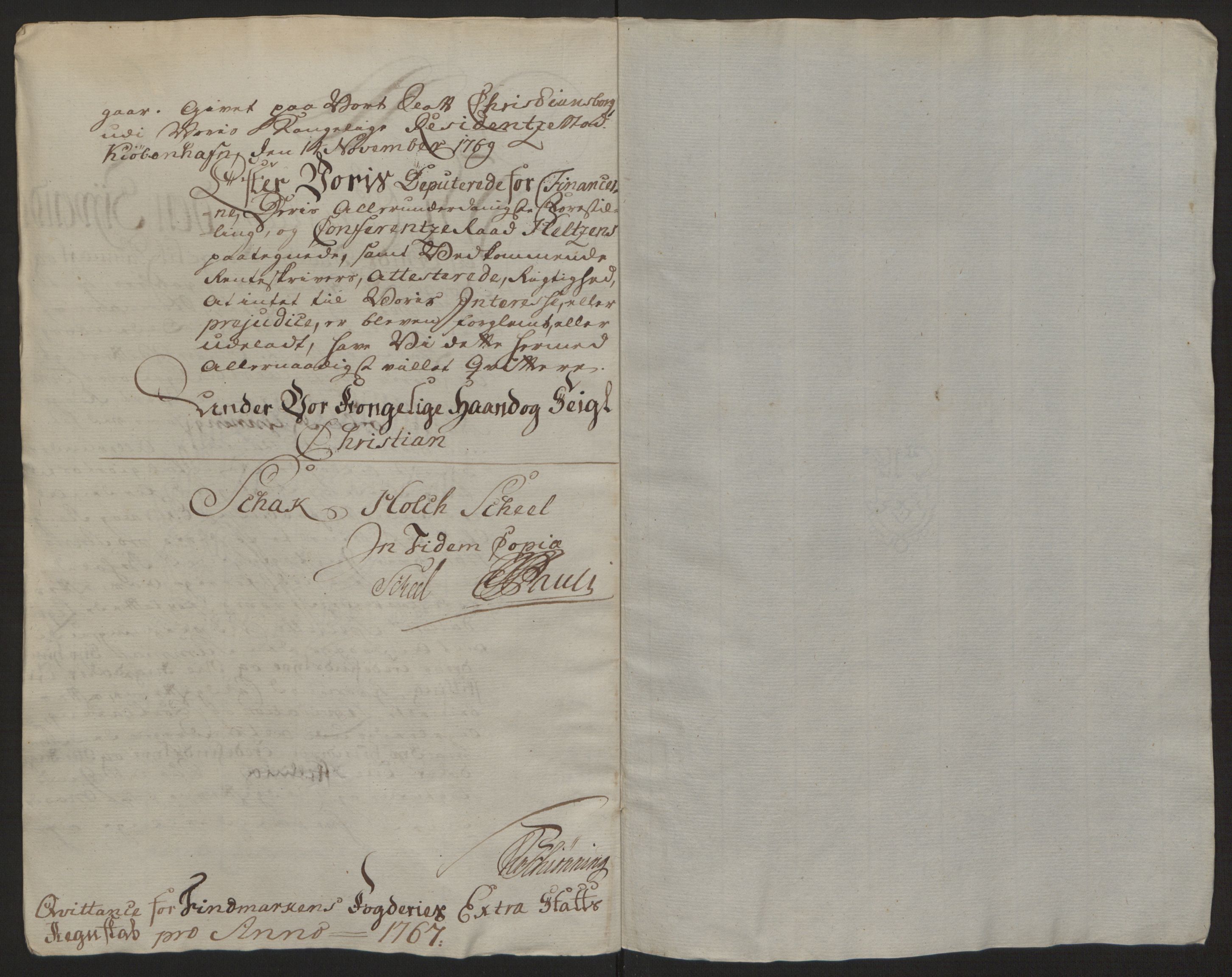 Rentekammeret inntil 1814, Reviderte regnskaper, Fogderegnskap, AV/RA-EA-4092/R69/L4910: Ekstraskatten  Finnmark/Vardøhus, 1762-1772, p. 210