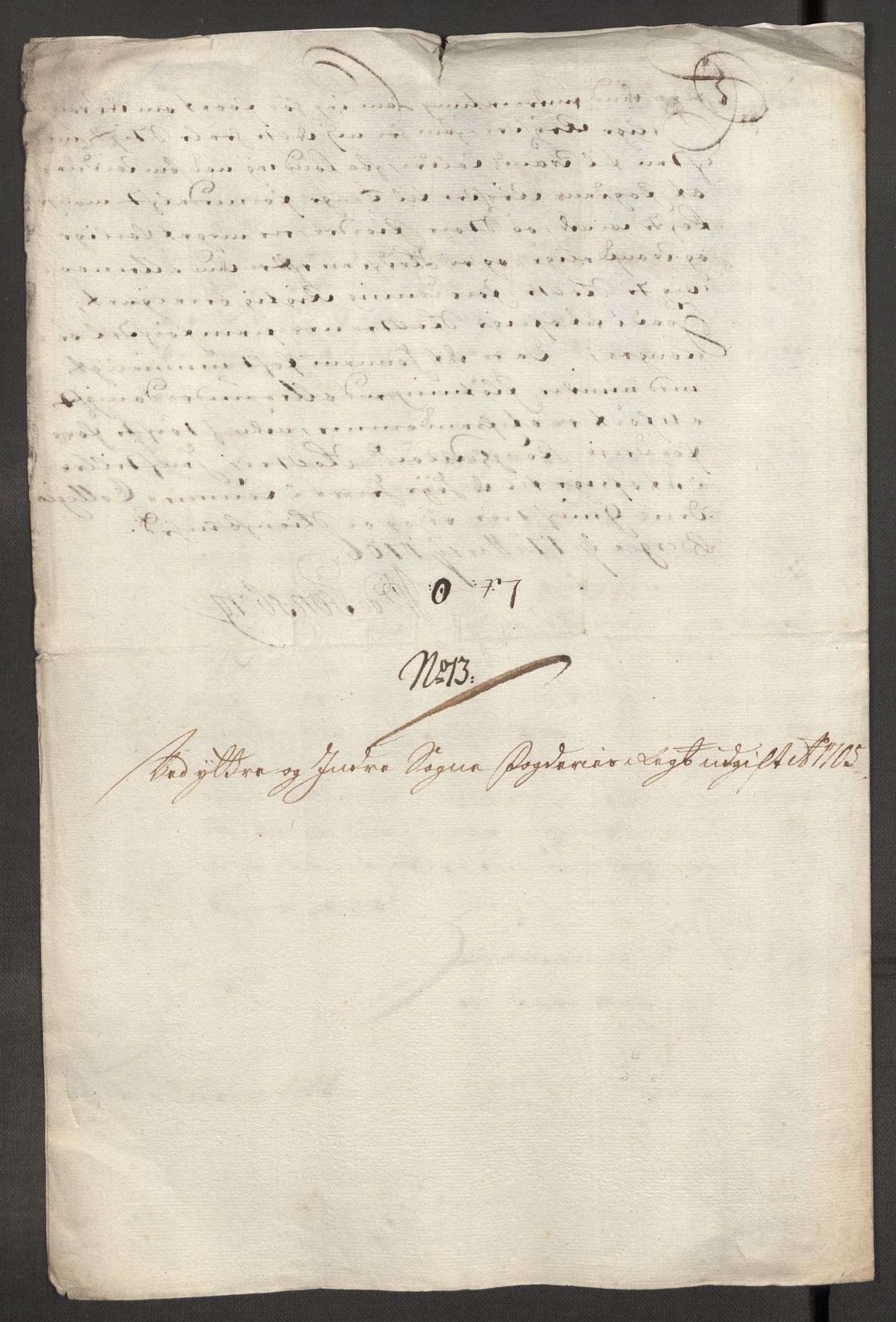 Rentekammeret inntil 1814, Reviderte regnskaper, Fogderegnskap, AV/RA-EA-4092/R52/L3314: Fogderegnskap Sogn, 1705-1707, p. 178