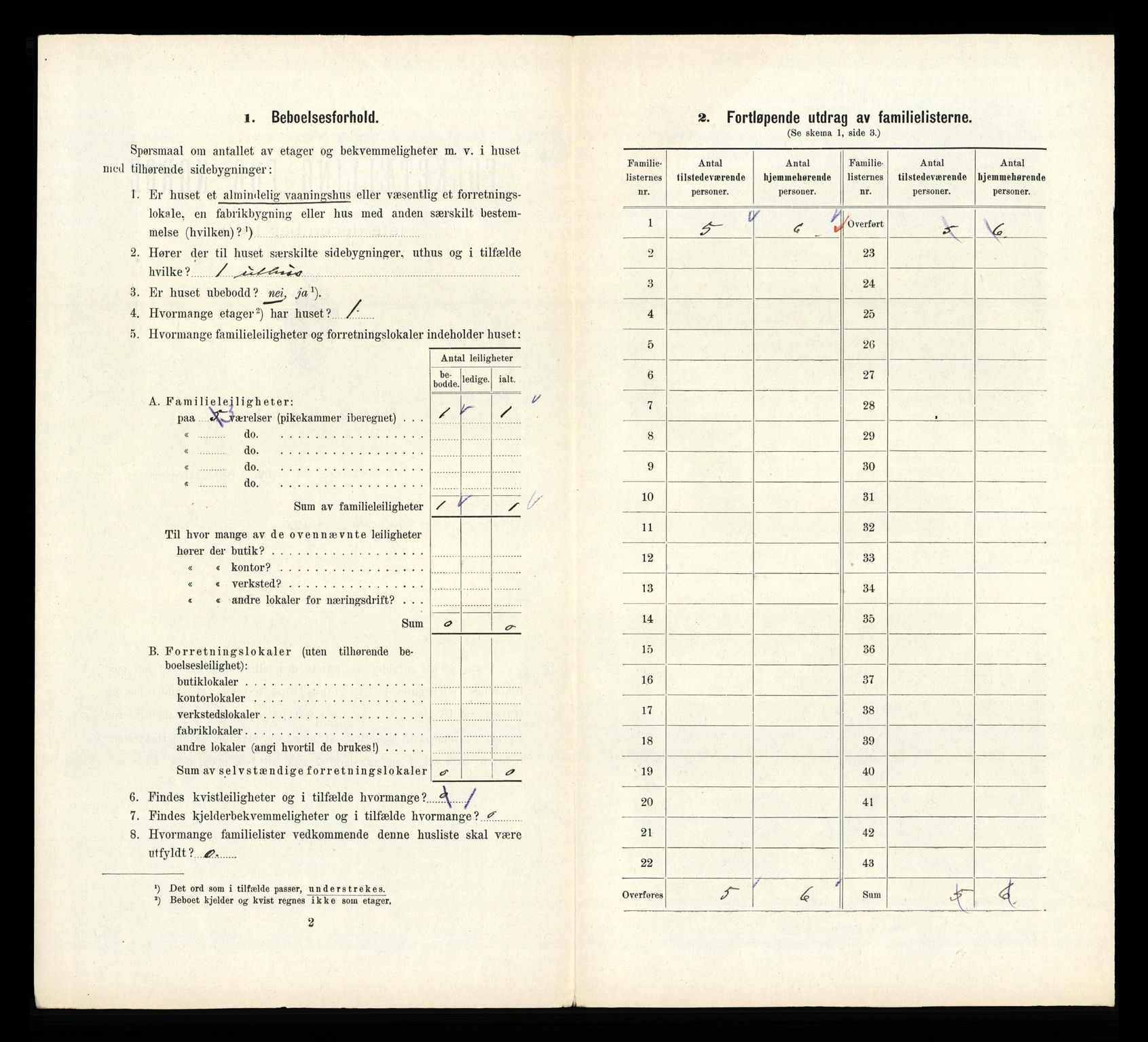 RA, 1910 census for Kragerø, 1910, p. 2503