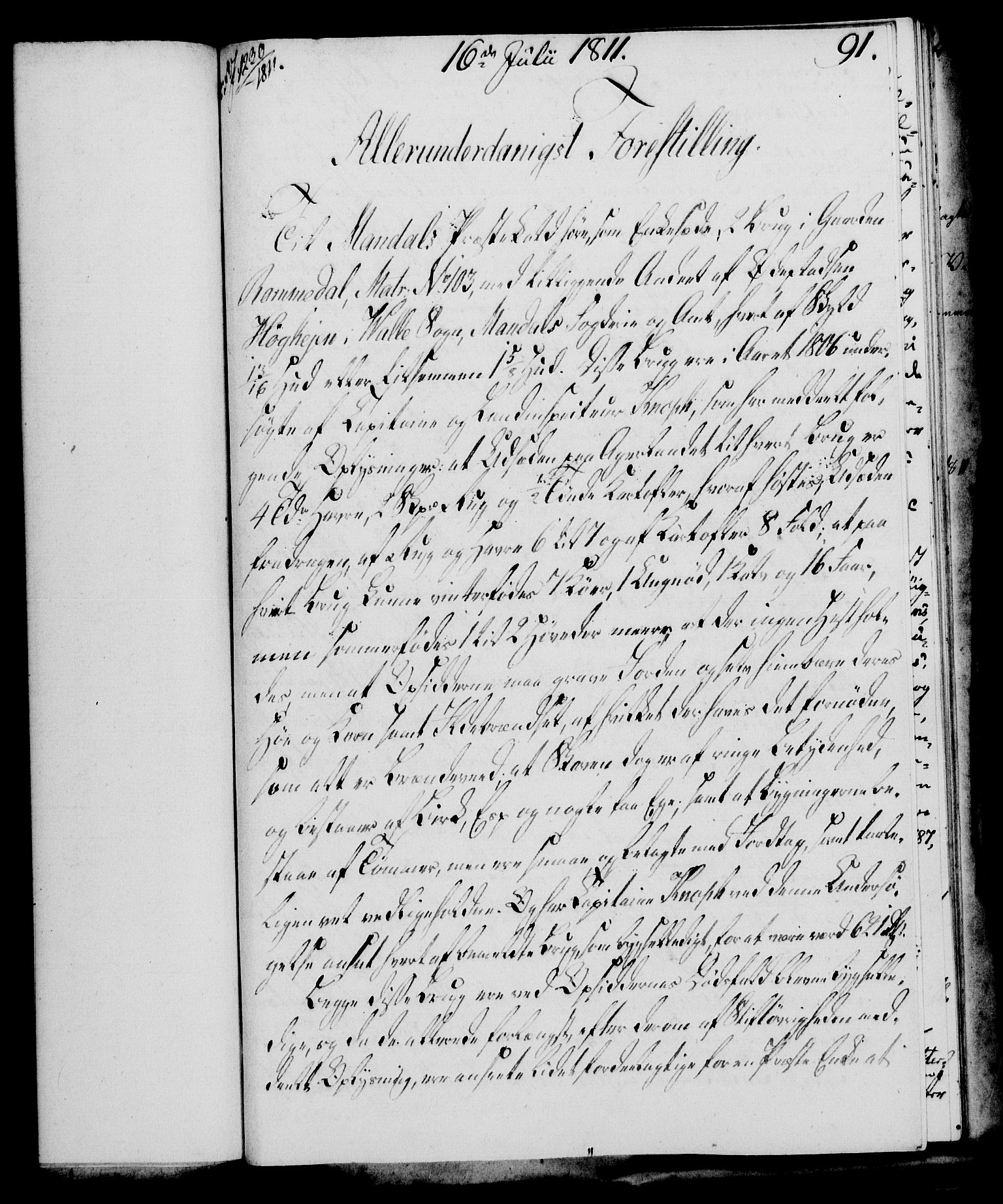 Rentekammeret, Kammerkanselliet, RA/EA-3111/G/Gf/Gfa/L0093: Norsk relasjons- og resolusjonsprotokoll (merket RK 52.93), 1811, p. 363