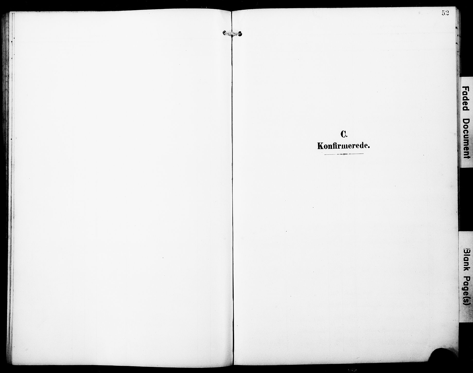 Austevoll Sokneprestembete, SAB/A-74201/H/Hab: Parish register (copy) no. B 5, 1902-1910, p. 52