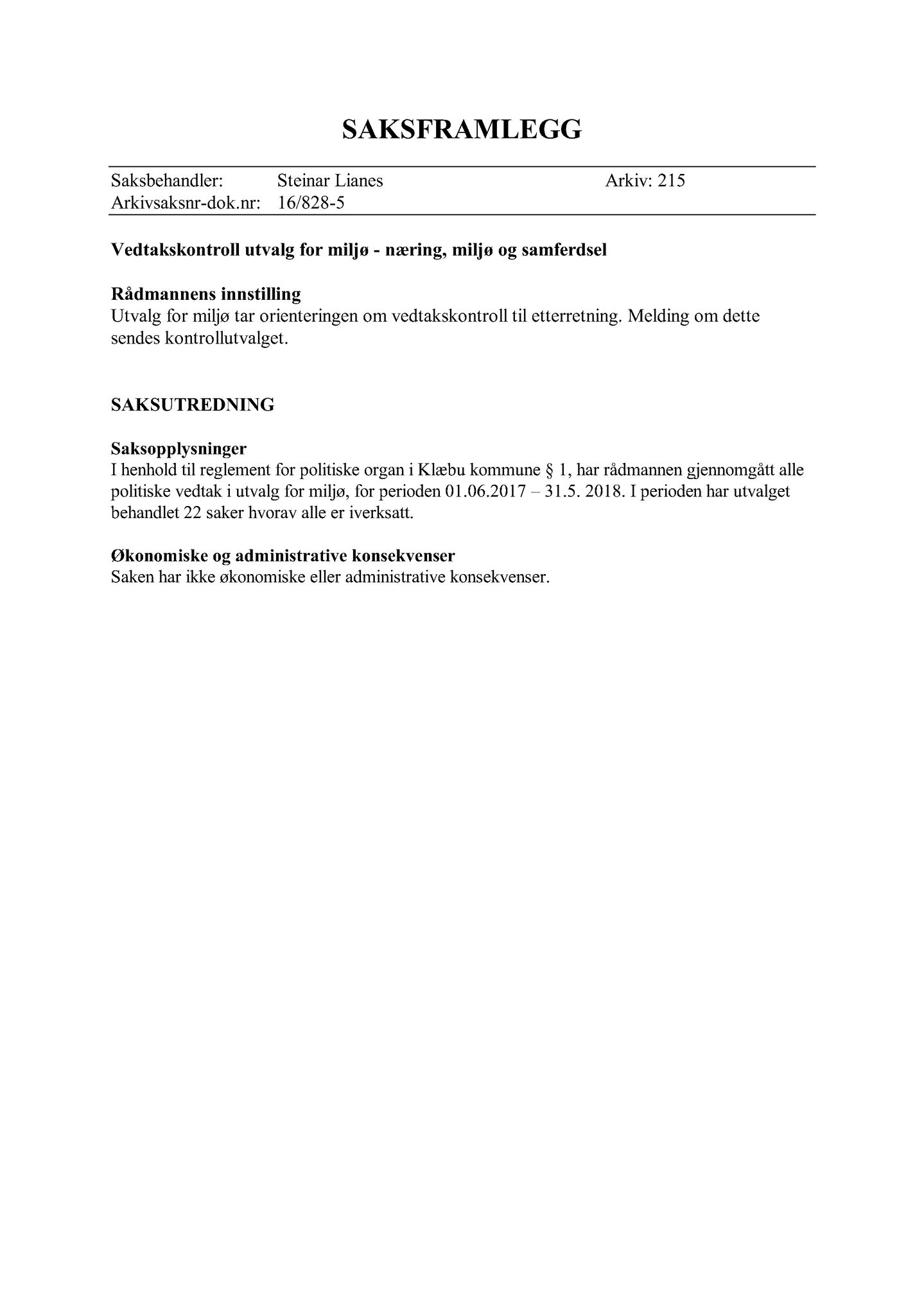 Klæbu Kommune, TRKO/KK/06-UM/L005: Utvalg for miljø - Møtedokumenter 2018, 2018, p. 609