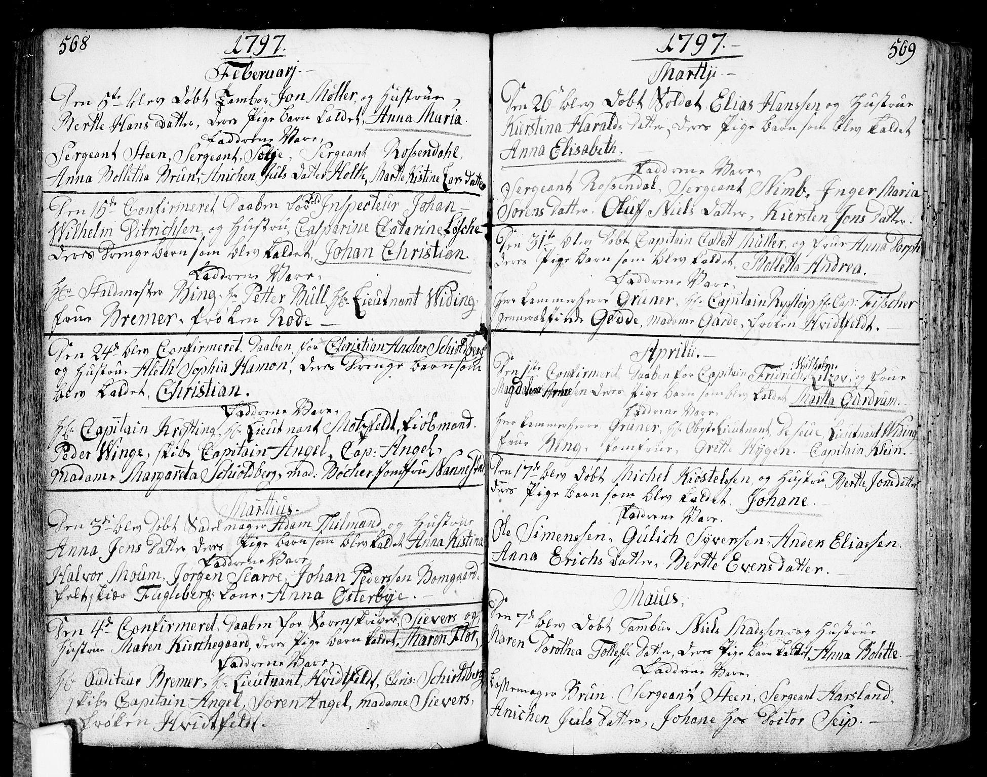Fredrikstad prestekontor Kirkebøker, AV/SAO-A-11082/F/Fa/L0002: Parish register (official) no. 2, 1750-1804, p. 568-569