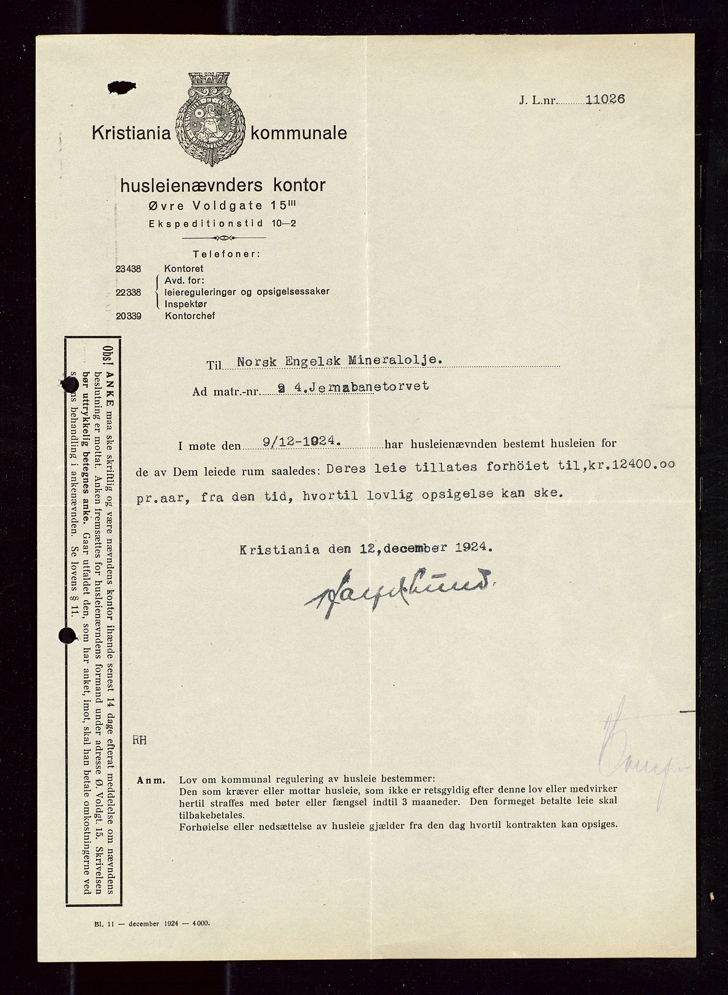 Pa 1521 - A/S Norske Shell, AV/SAST-A-101915/E/Ea/Eaa/L0012: Sjefskorrespondanse, 1924, p. 685