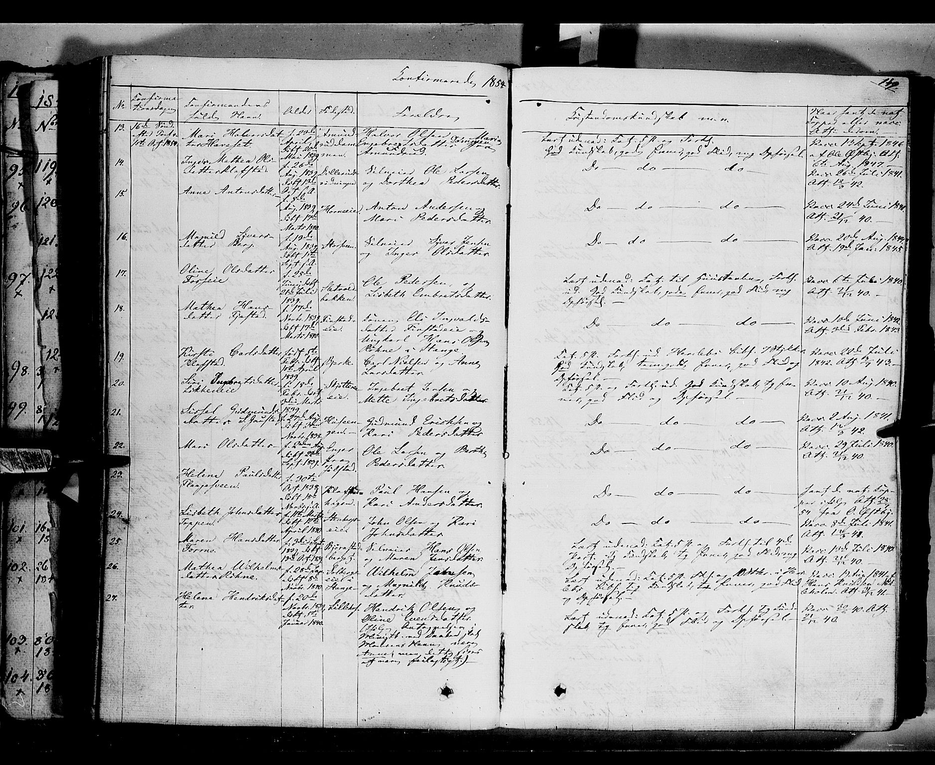 Romedal prestekontor, AV/SAH-PREST-004/K/L0004: Parish register (official) no. 4, 1847-1861, p. 149