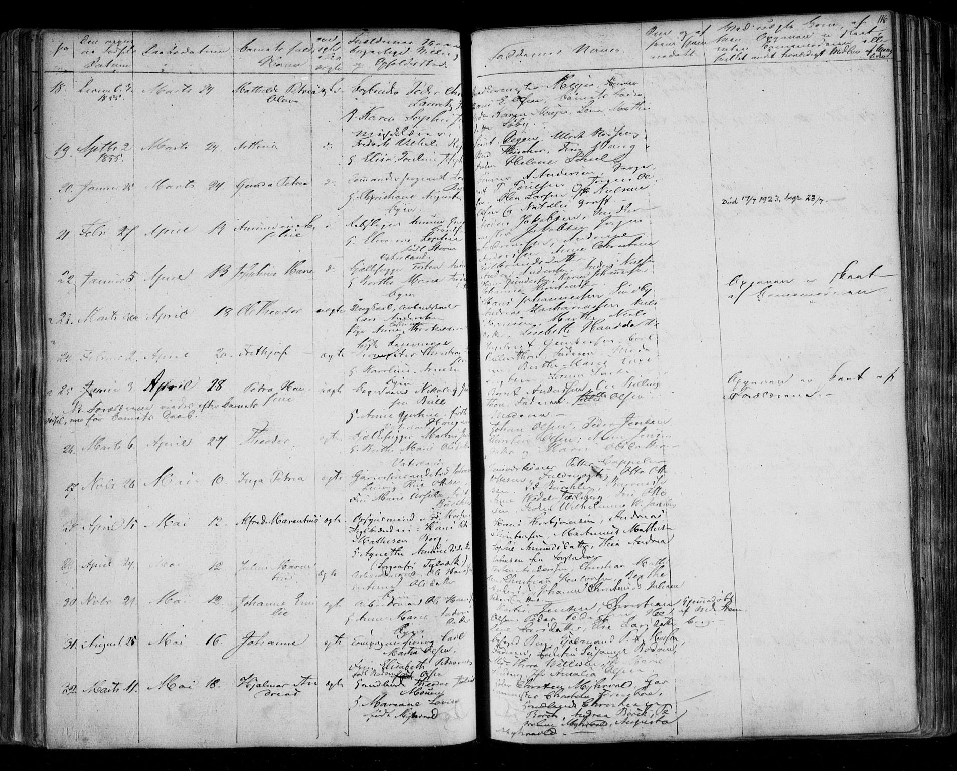 Fredrikstad prestekontor Kirkebøker, AV/SAO-A-11082/F/Fa/L0005: Parish register (official) no. 5, 1835-1856, p. 116