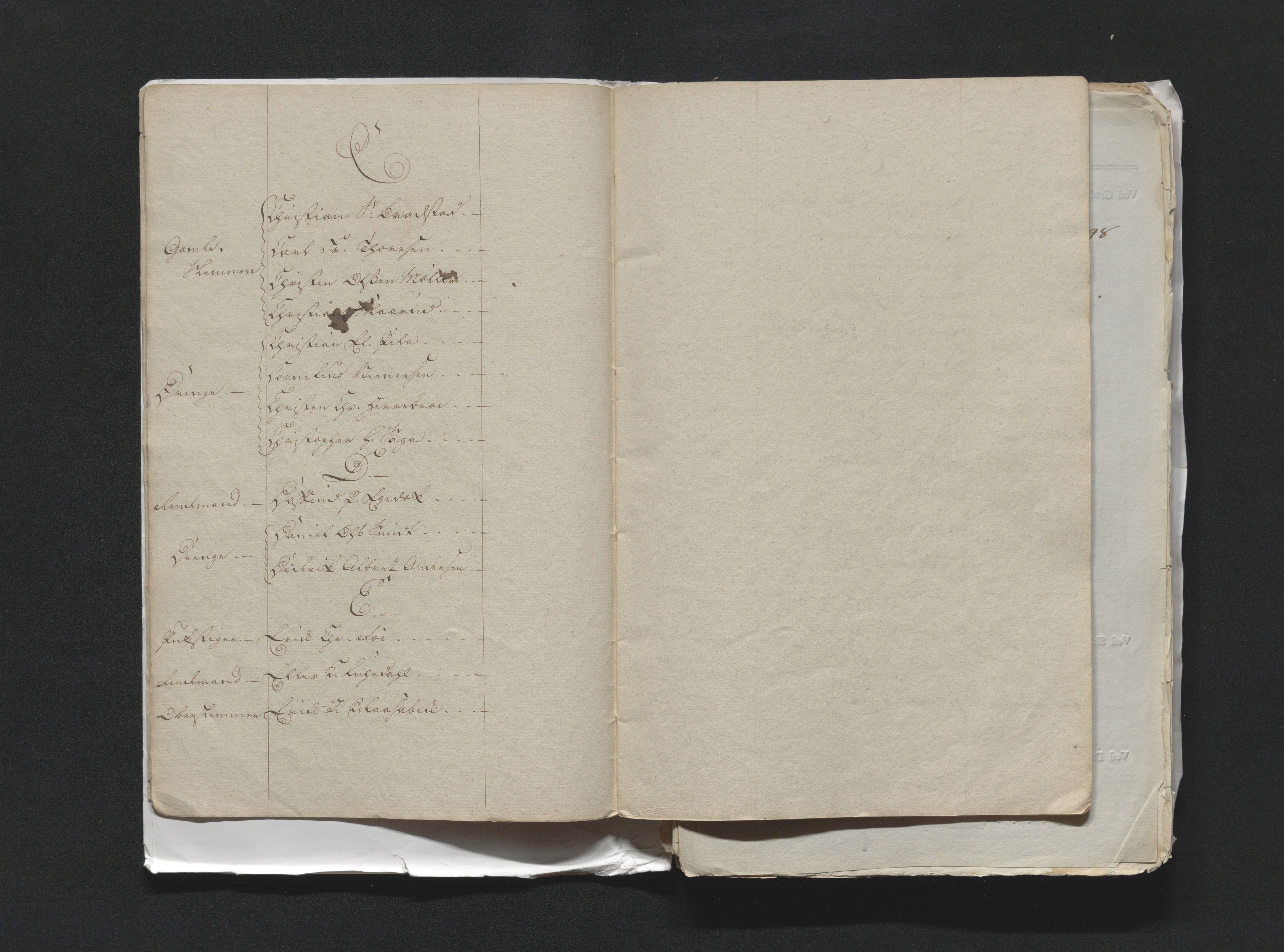 Kongsberg Sølvverk 1623-1816, AV/SAKO-EA-3135/001/D/Di/Dia/L0002a: Manntallslister, 1792-1799, p. 276