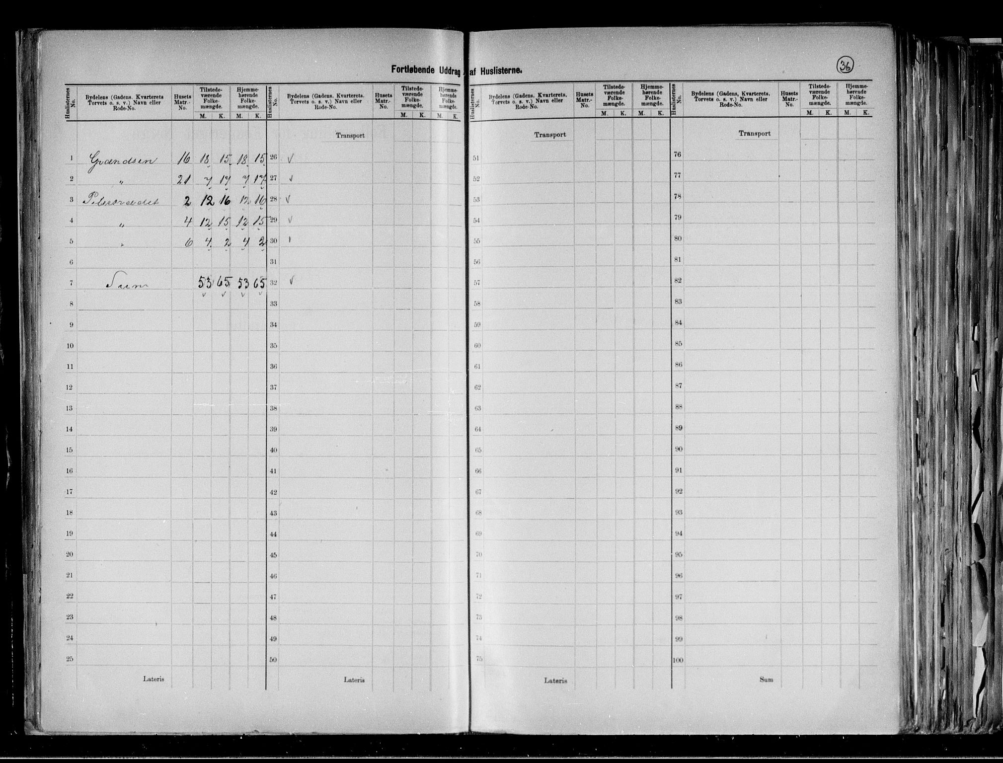 RA, 1891 census for 0301 Kristiania, 1891, p. 174