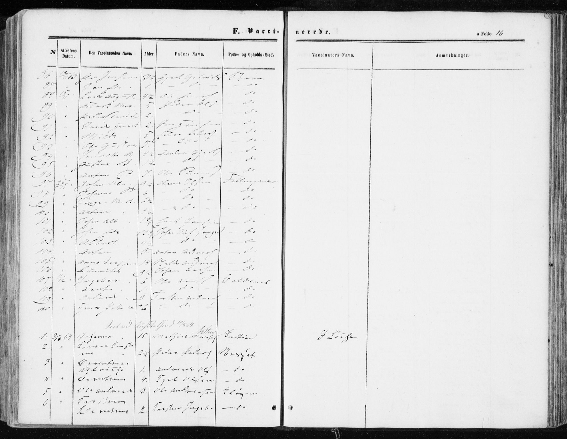 Ministerialprotokoller, klokkerbøker og fødselsregistre - Sør-Trøndelag, SAT/A-1456/634/L0531: Parish register (official) no. 634A07, 1861-1870, p. 16