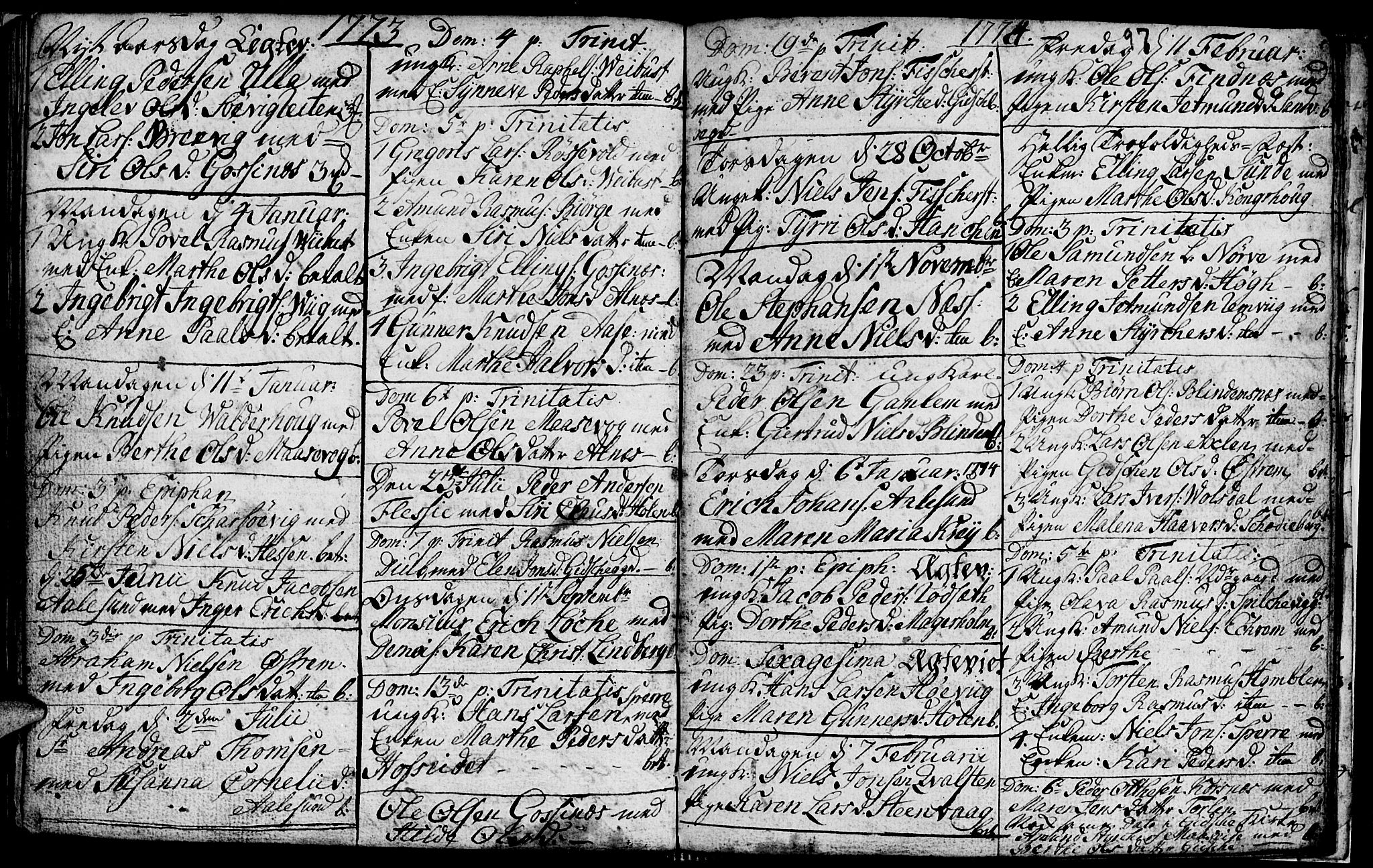 Ministerialprotokoller, klokkerbøker og fødselsregistre - Møre og Romsdal, SAT/A-1454/528/L0420: Parish register (copy) no. 528C01, 1764-1784, p. 97