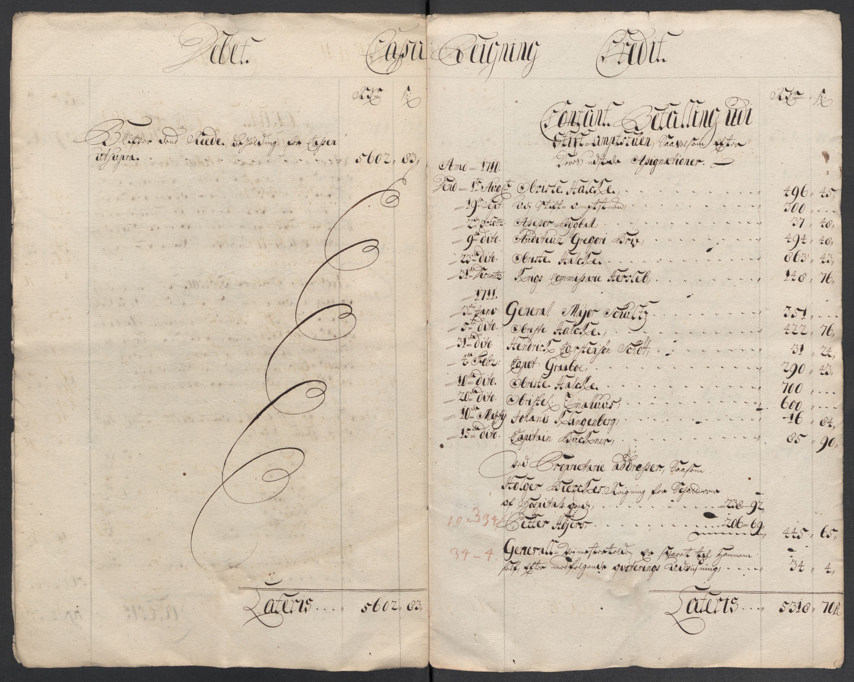 Rentekammeret inntil 1814, Reviderte regnskaper, Fogderegnskap, AV/RA-EA-4092/R61/L4111: Fogderegnskap Strinda og Selbu, 1709-1710, p. 299