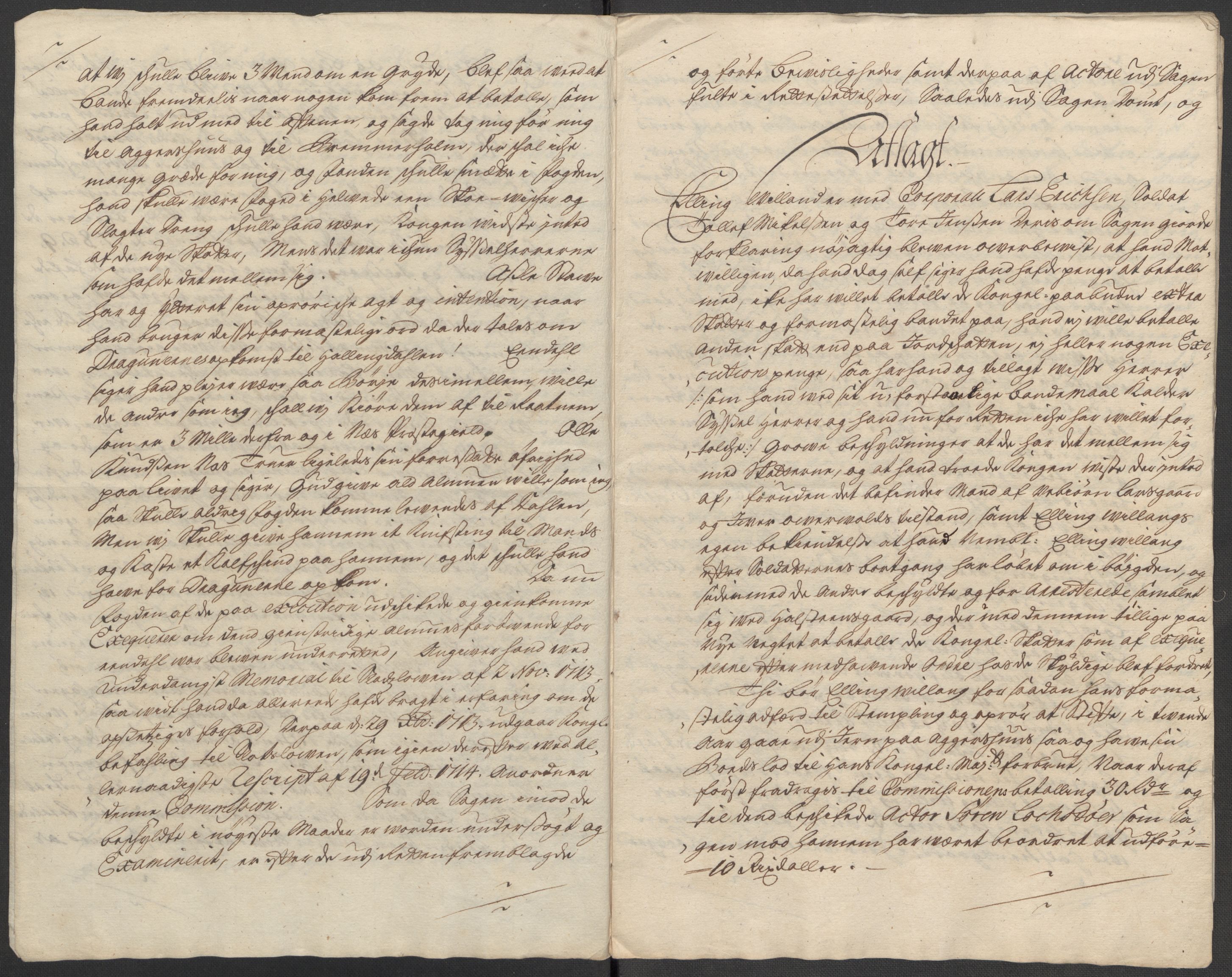 Rentekammeret inntil 1814, Reviderte regnskaper, Fogderegnskap, RA/EA-4092/R23/L1471: Fogderegnskap Ringerike og Hallingdal, 1713-1714, p. 455