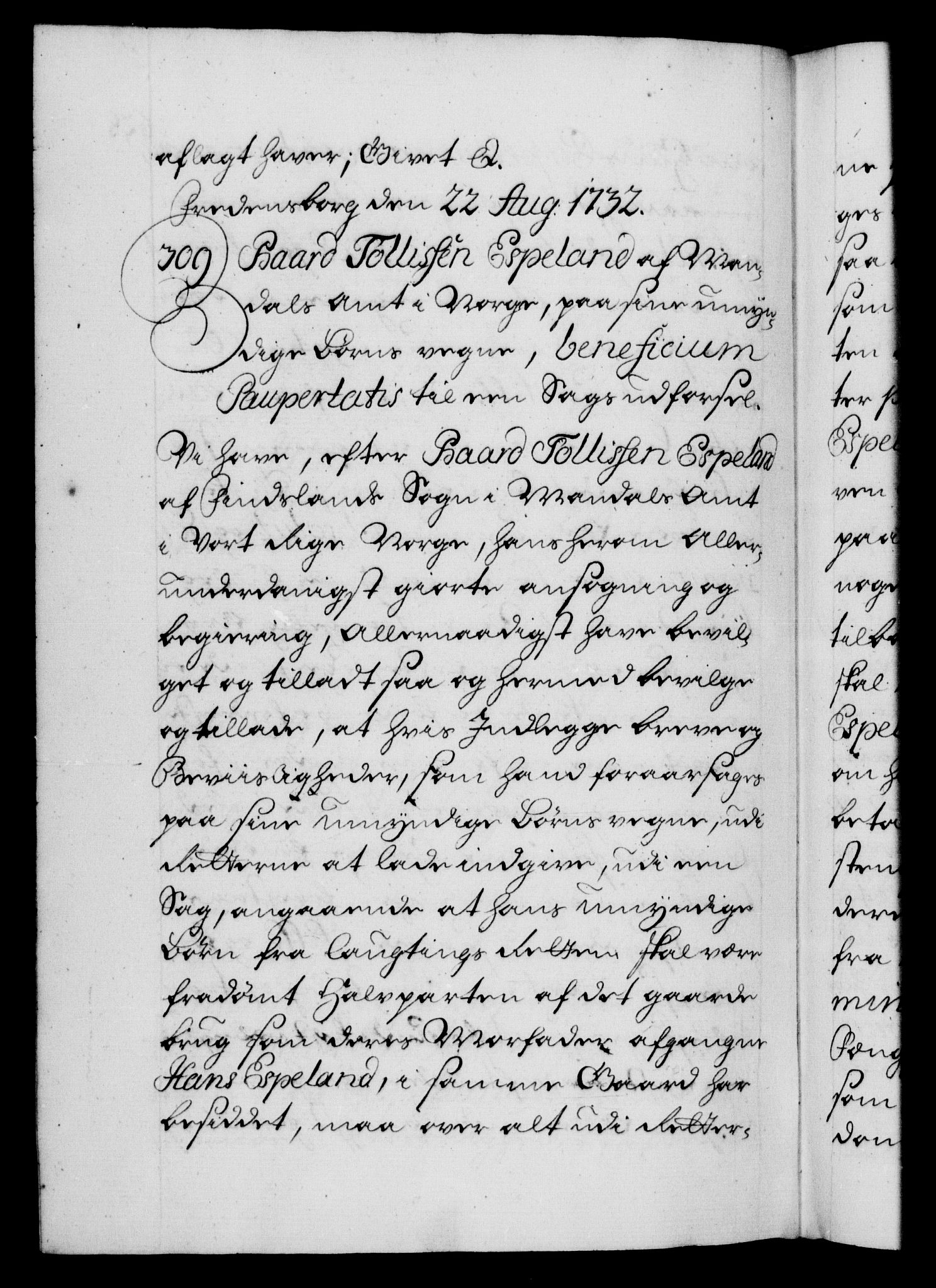 Danske Kanselli 1572-1799, AV/RA-EA-3023/F/Fc/Fca/Fcaa/L0027: Norske registre, 1730-1732, p. 628b