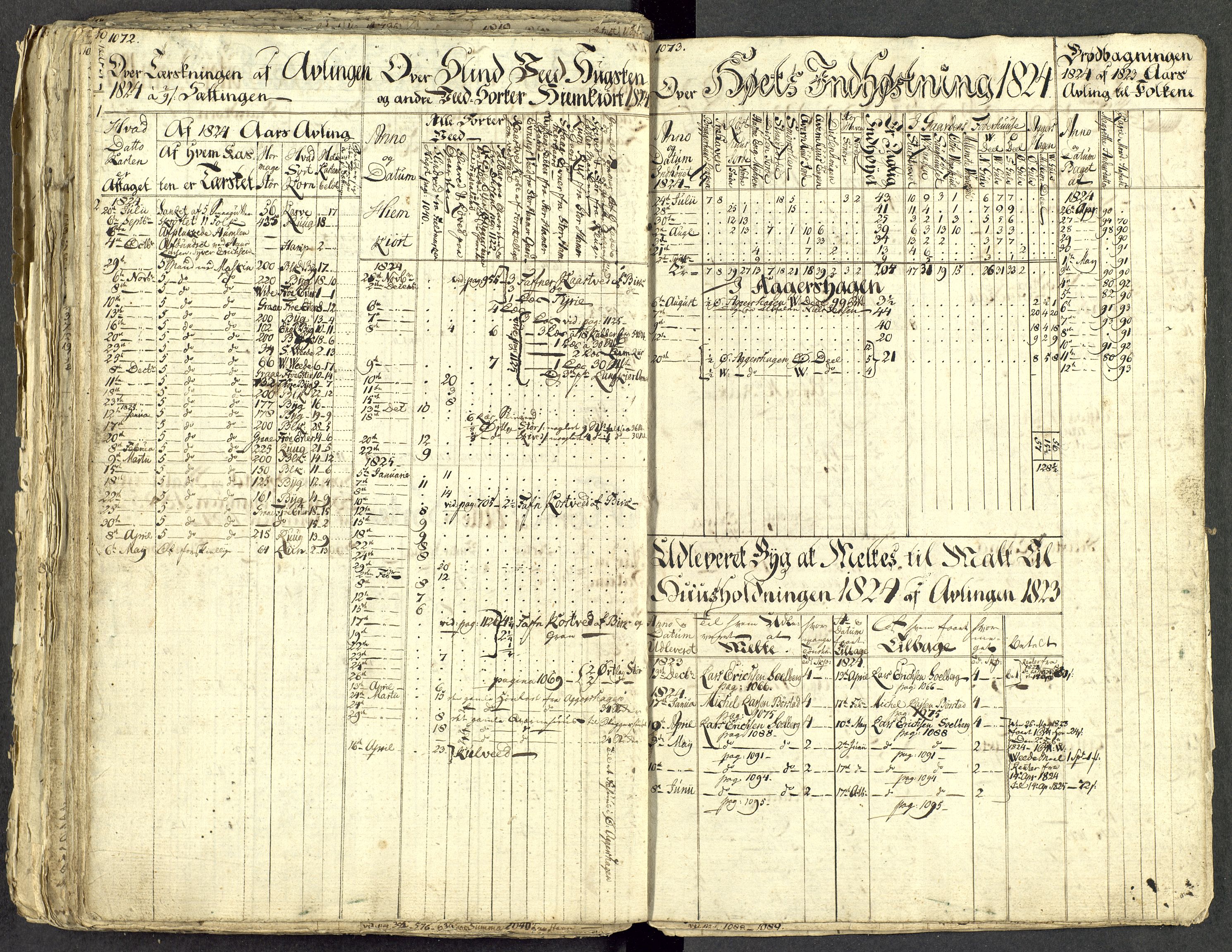 Åker i Vang, Hedmark, og familien Todderud, AV/SAH-ARK-010/G/Ga/L0004/0001: Dagbøker / Dagbok, 1812-1825, p. 199