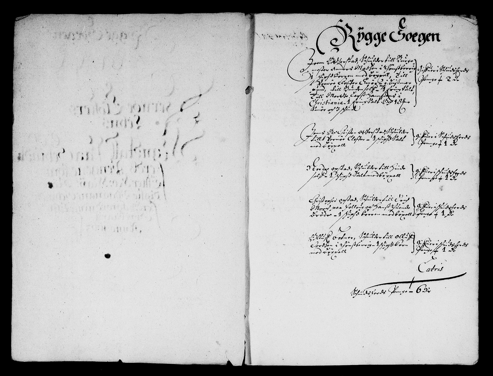 Rentekammeret inntil 1814, Reviderte regnskaper, Stiftamtstueregnskaper, Landkommissariatet på Akershus og Akershus stiftamt, AV/RA-EA-5869/R/Ra/L0018: Landkommissariatet på Akershus, 1663