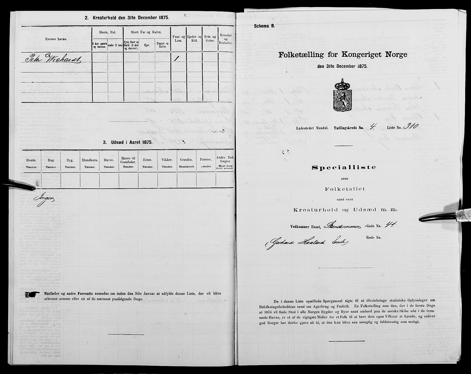 SAK, 1875 census for 1002B Mandal/Mandal, 1875, p. 651